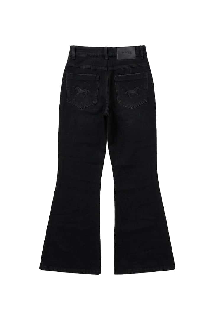 JEAN FLARE TIRO MEDIO - miniatura 5