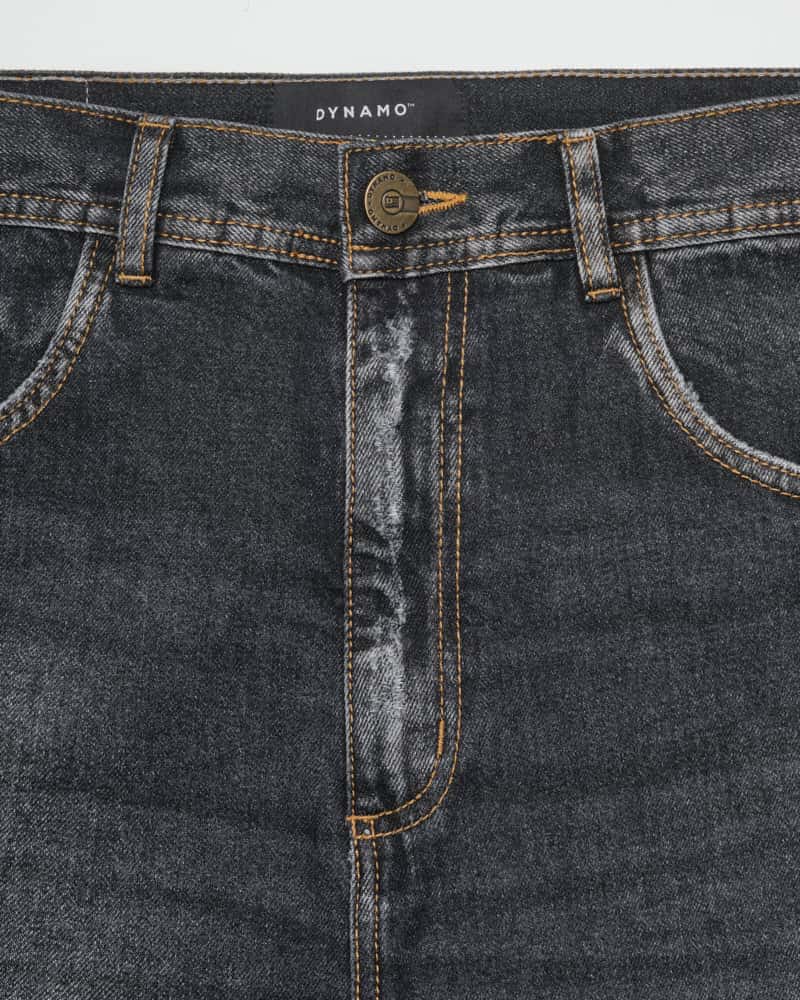 Jeans Baggy Distressed Black - miniatura 2