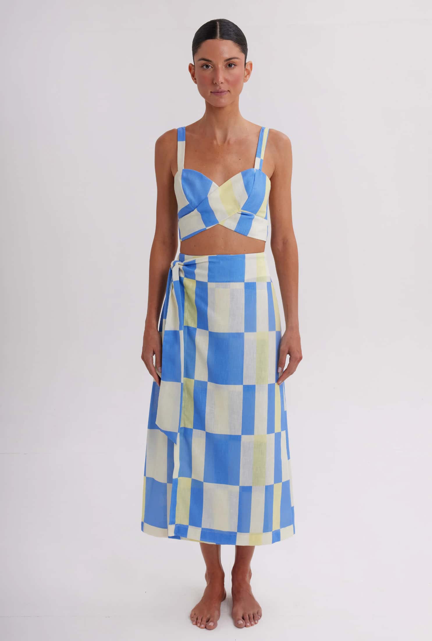 Crop Top Geena Falda Samira Coastal