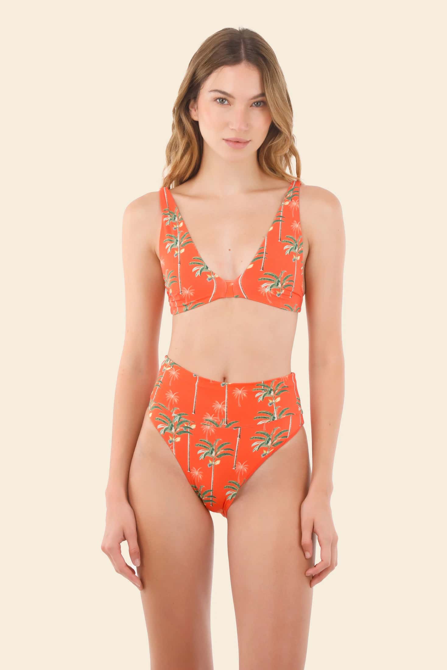 Summer Palms Zoe Top