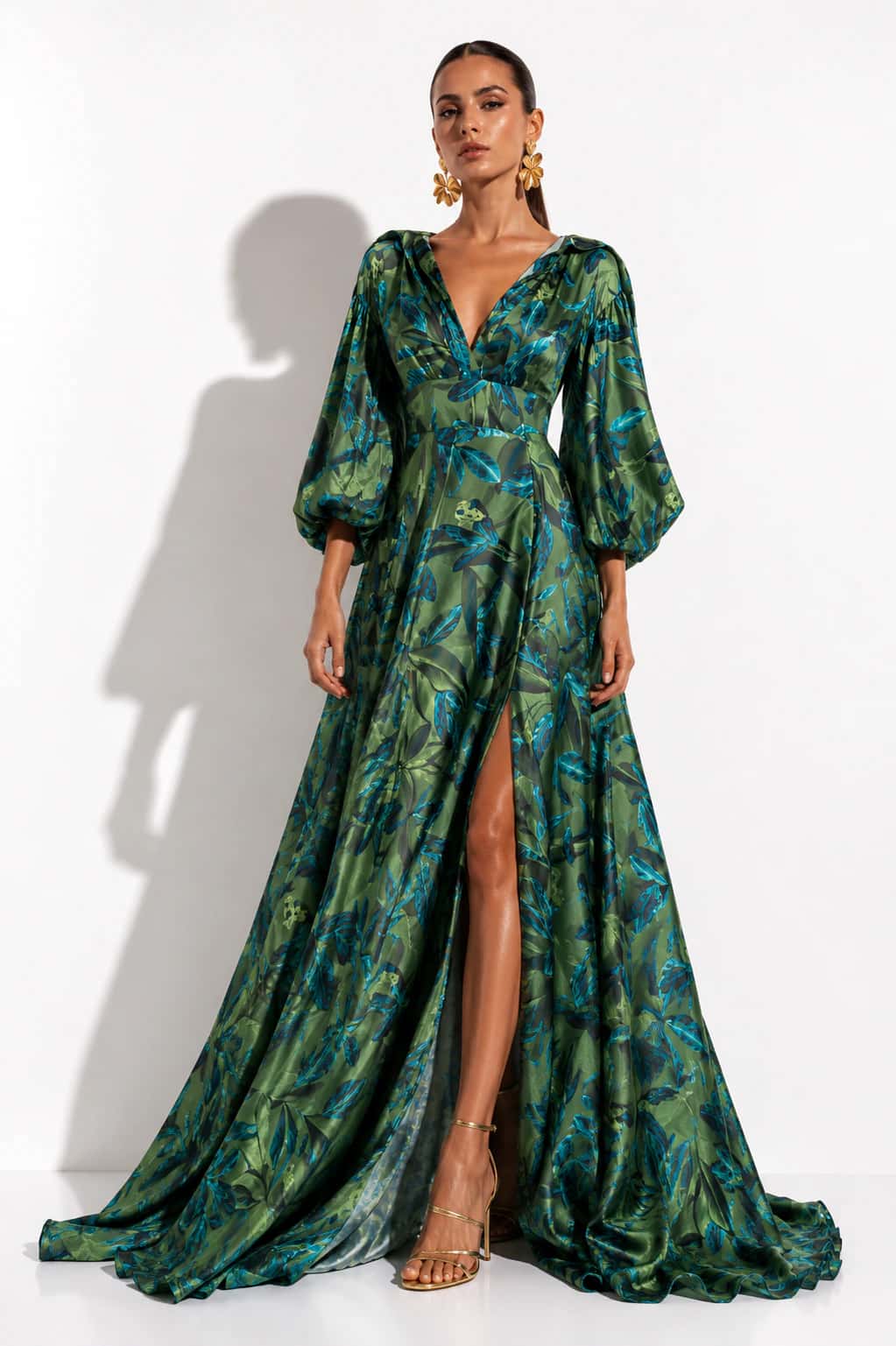 Vestido Ono Estampado Multi Verde - miniatura 2