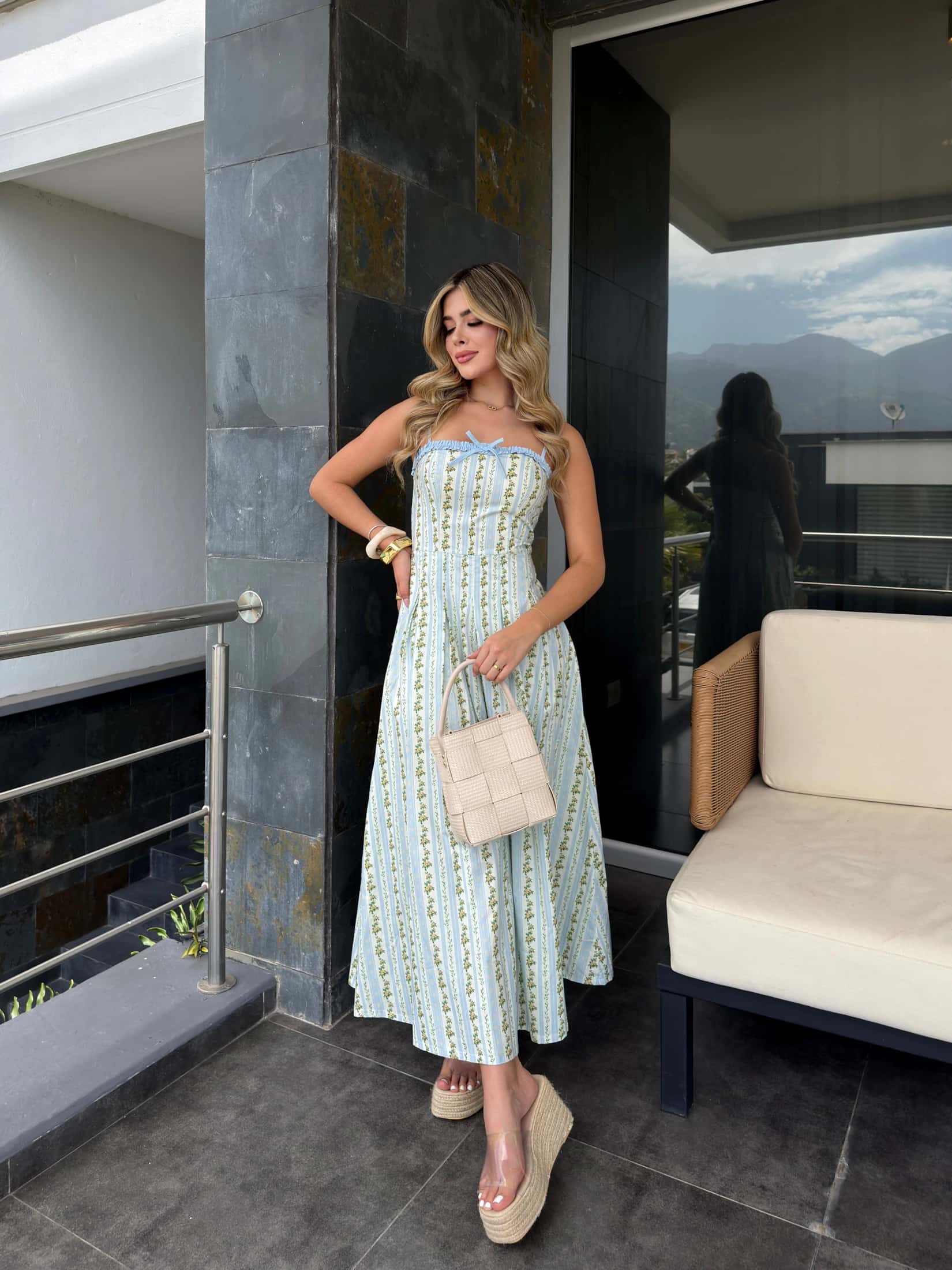 VESTIDO CAMILA AZUL CIELO