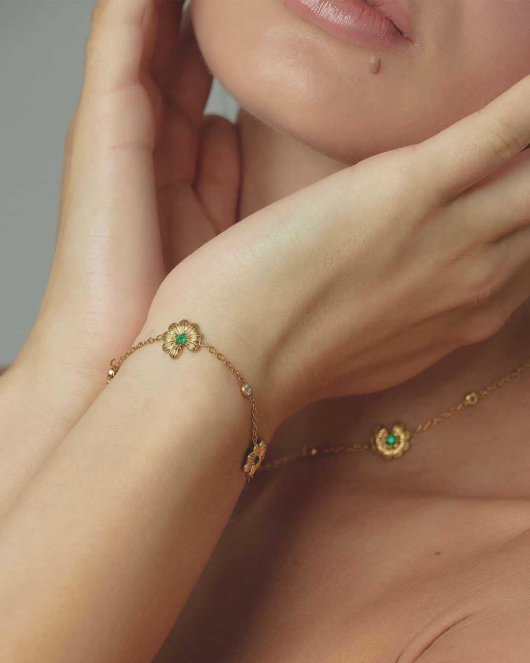 Pulsera Amaranta Esmeralda