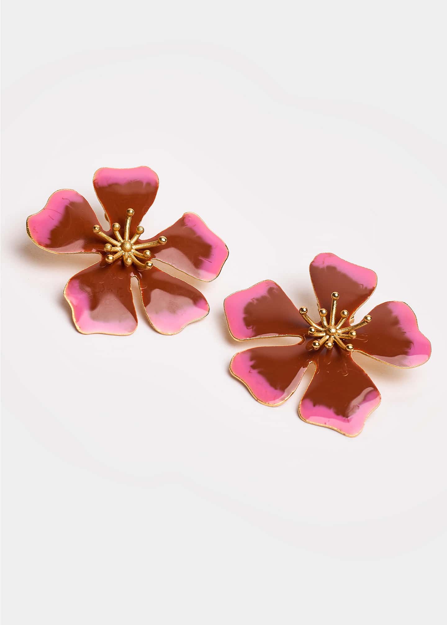 Aretes Aurora Maxi Terracota Swirl