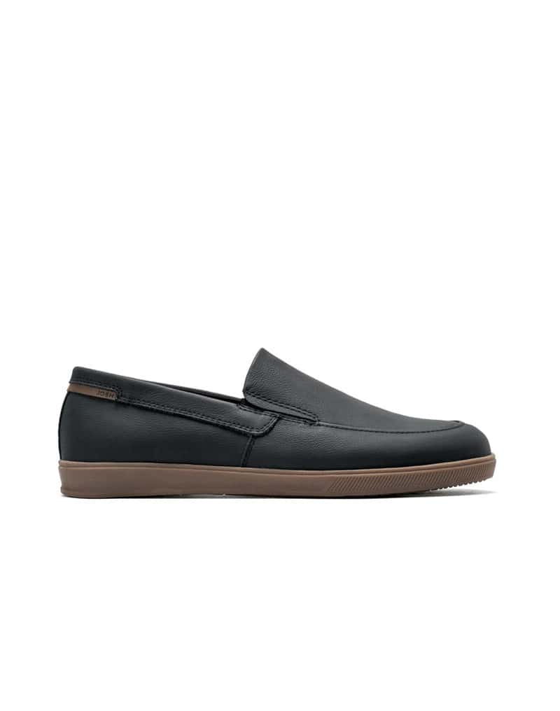 Mocasín deportivo de cuero grabado para hombre REF ERIC36