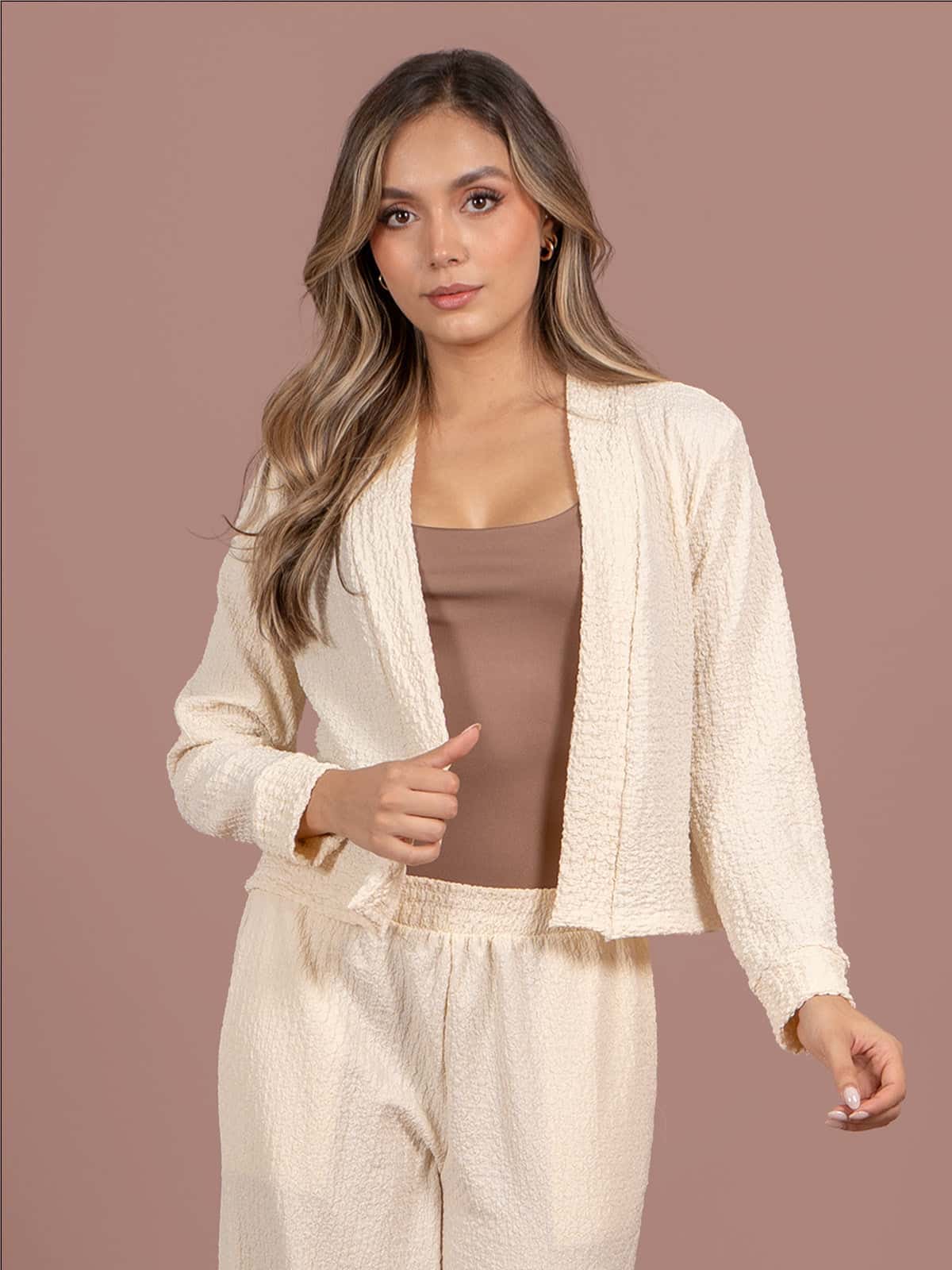 Chaqueta Star Leyva Ivory - miniatura 1