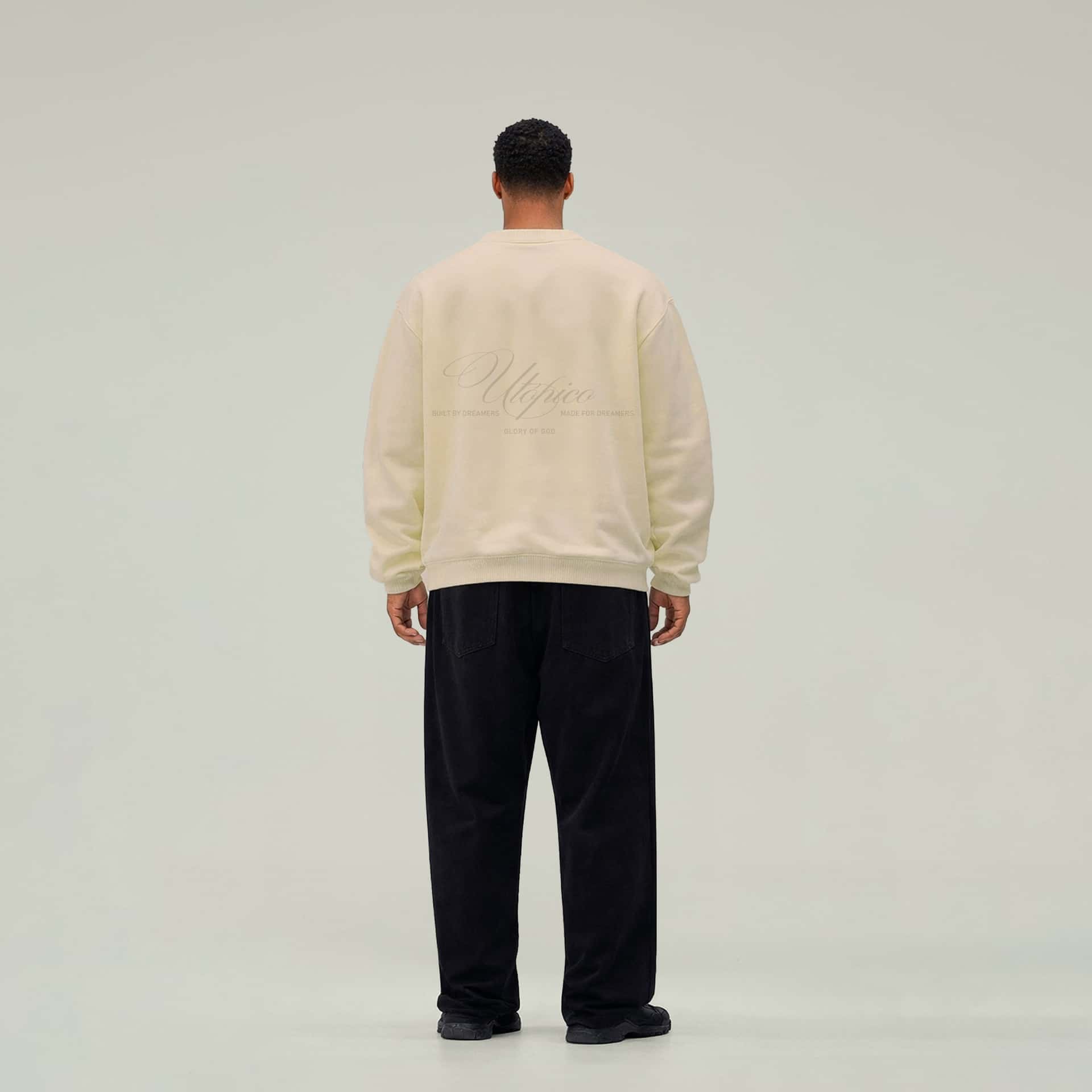 Crewneck Beige - Sacred Heart - miniatura 4