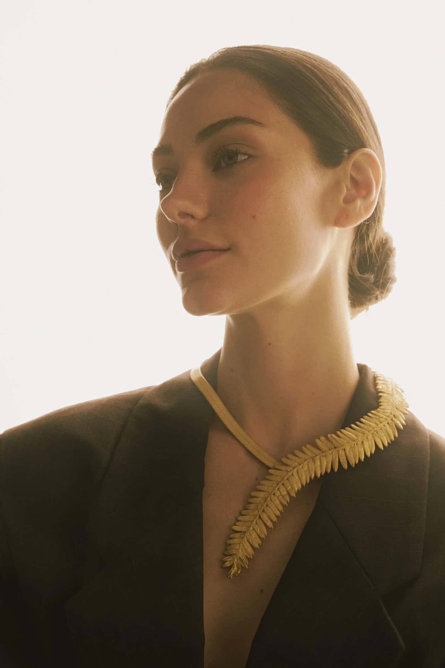COLLAR ROMERÓN HOOP CON CADENA