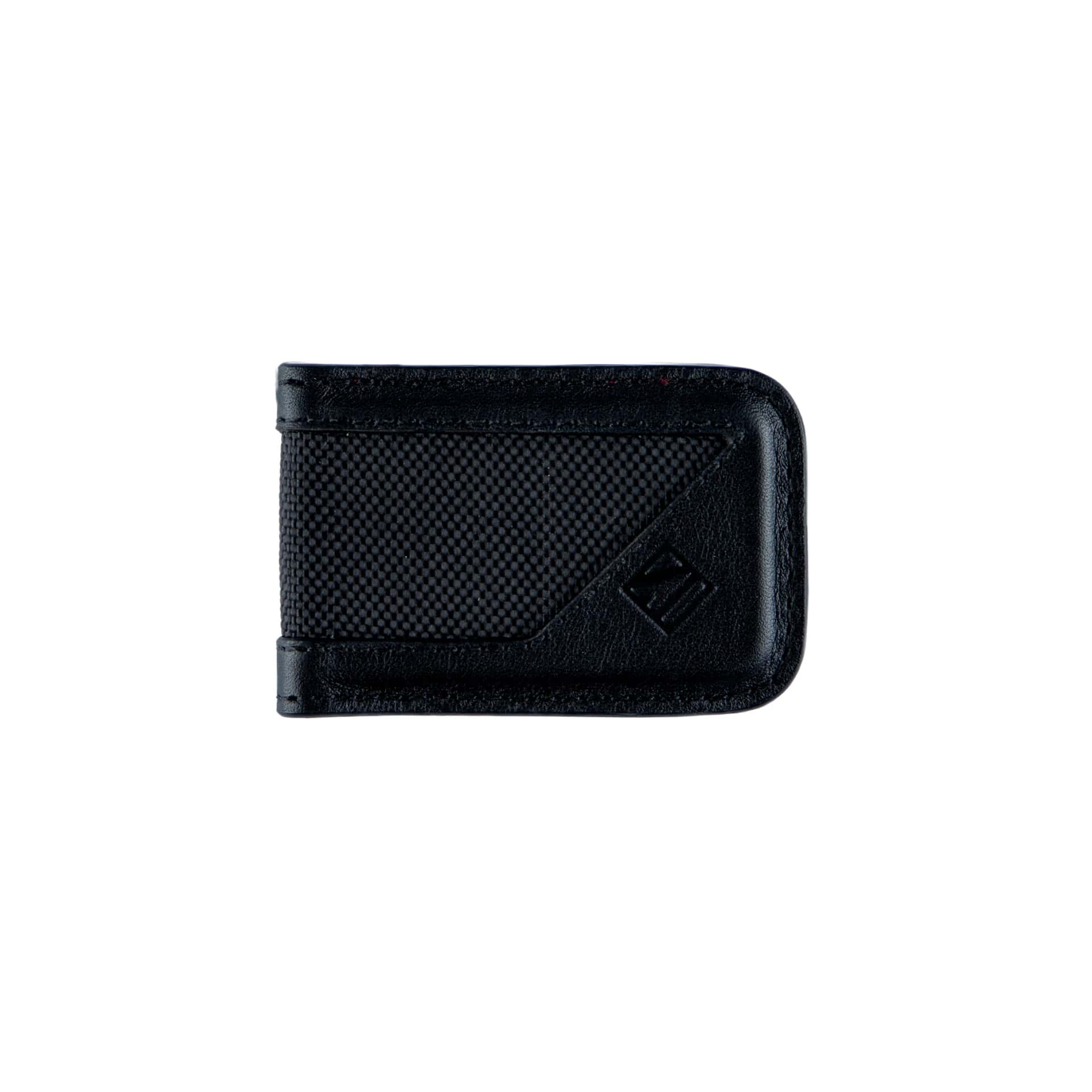 MONEY CLIP Black Card Cuero/Lona - miniatura 3