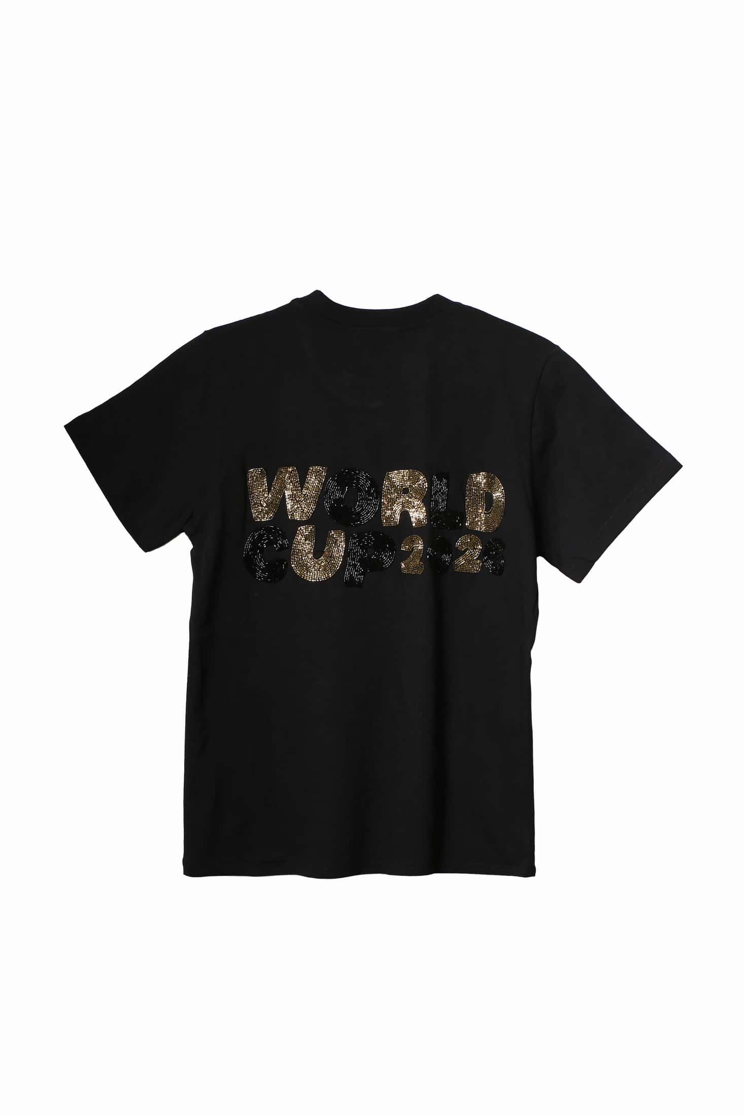 WORLD CUP T-SHIRT, BLACK - miniatura 5
