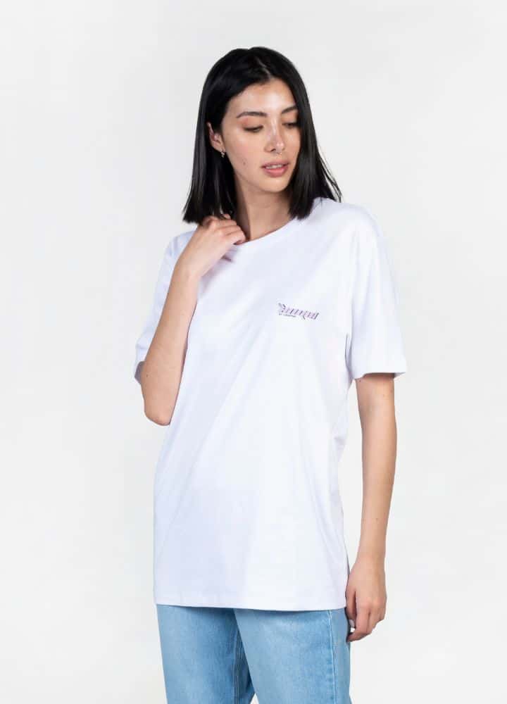 Angel Camiseta Oversized – Blanco
