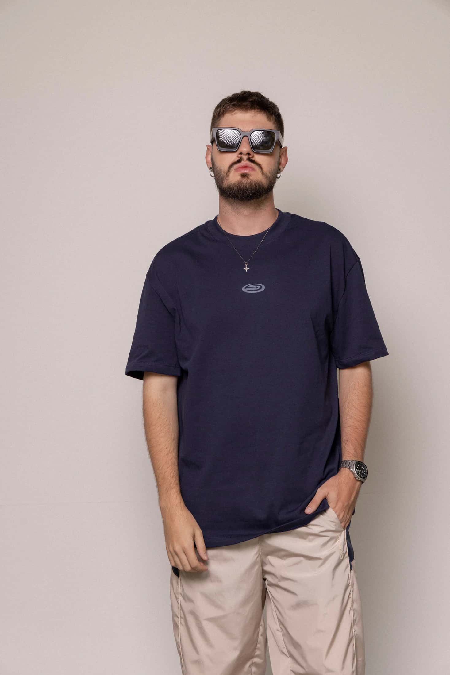 Camiseta Basica Sogno-Azul