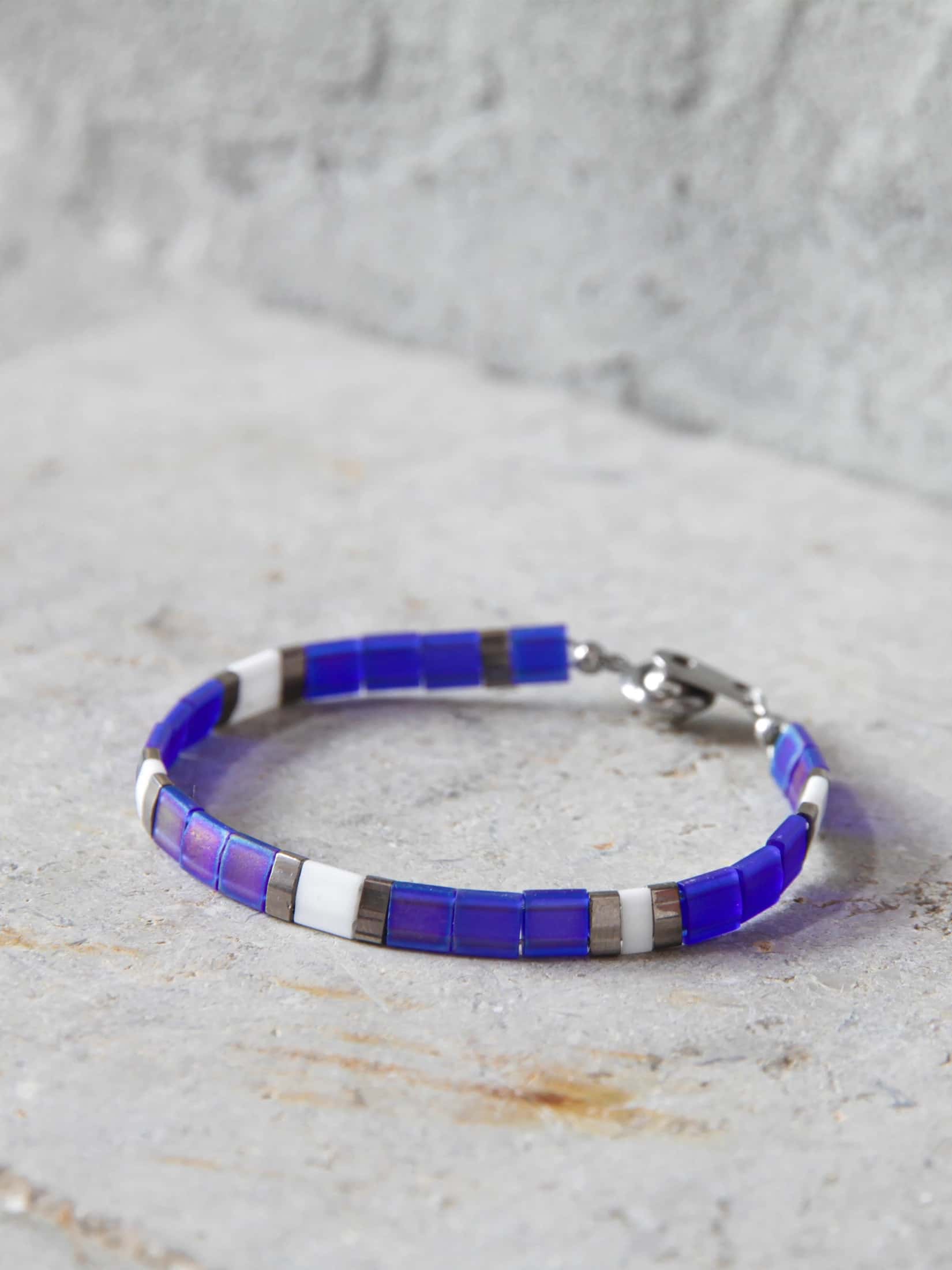 Brazalete Miyuki Tila Glaciar 5mm