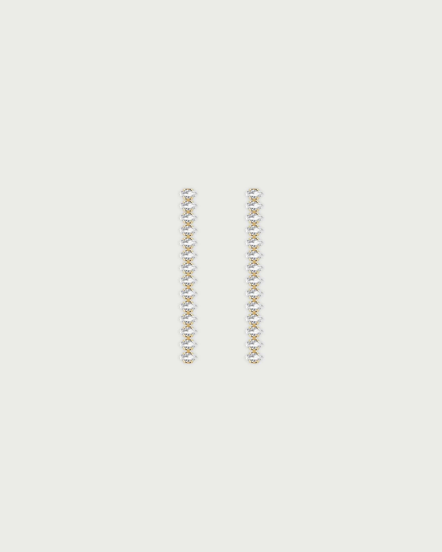 Aretes Largos Cristales