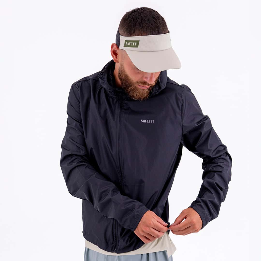 CHAQUETA RUNNING MOVA BLACK PARA HOMBRE - miniatura 3
