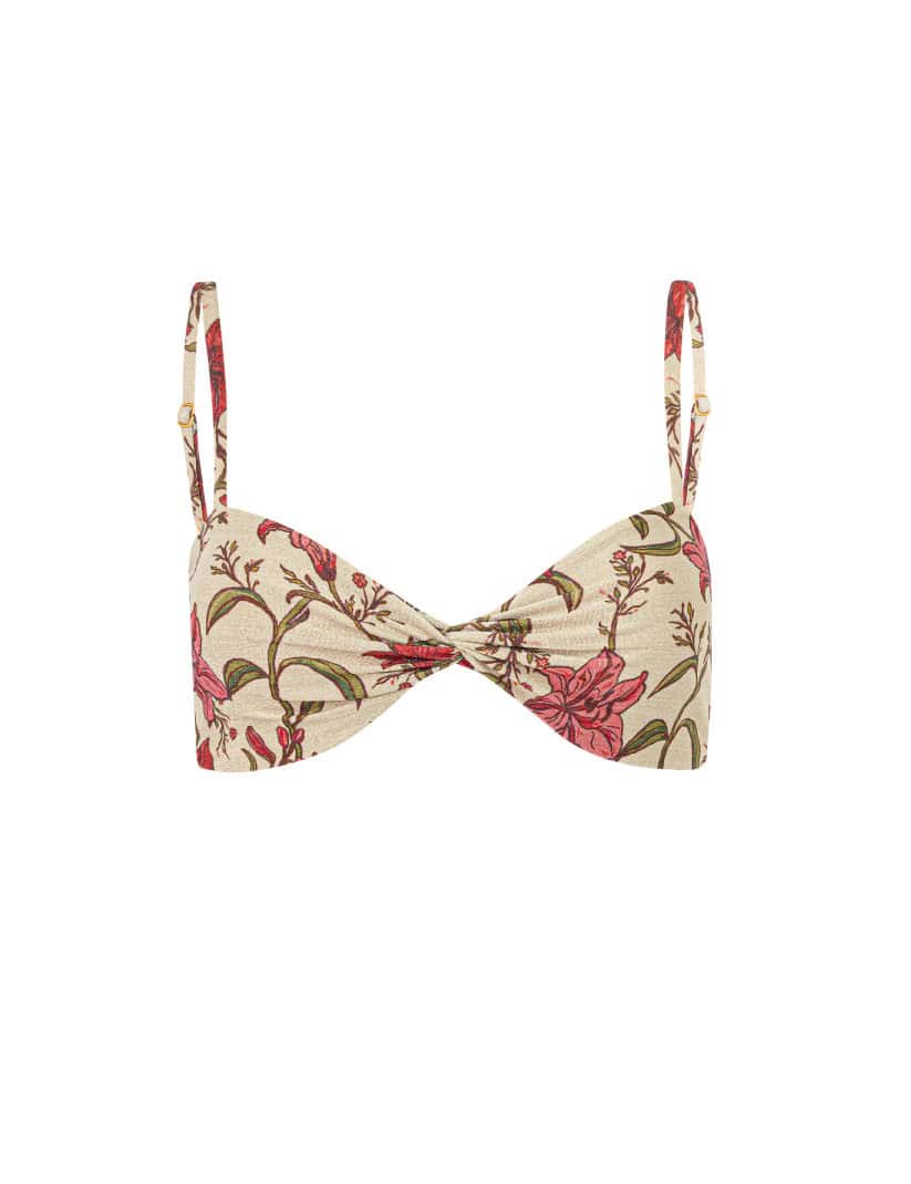 Top de Bikini Lis Flores - miniatura 1