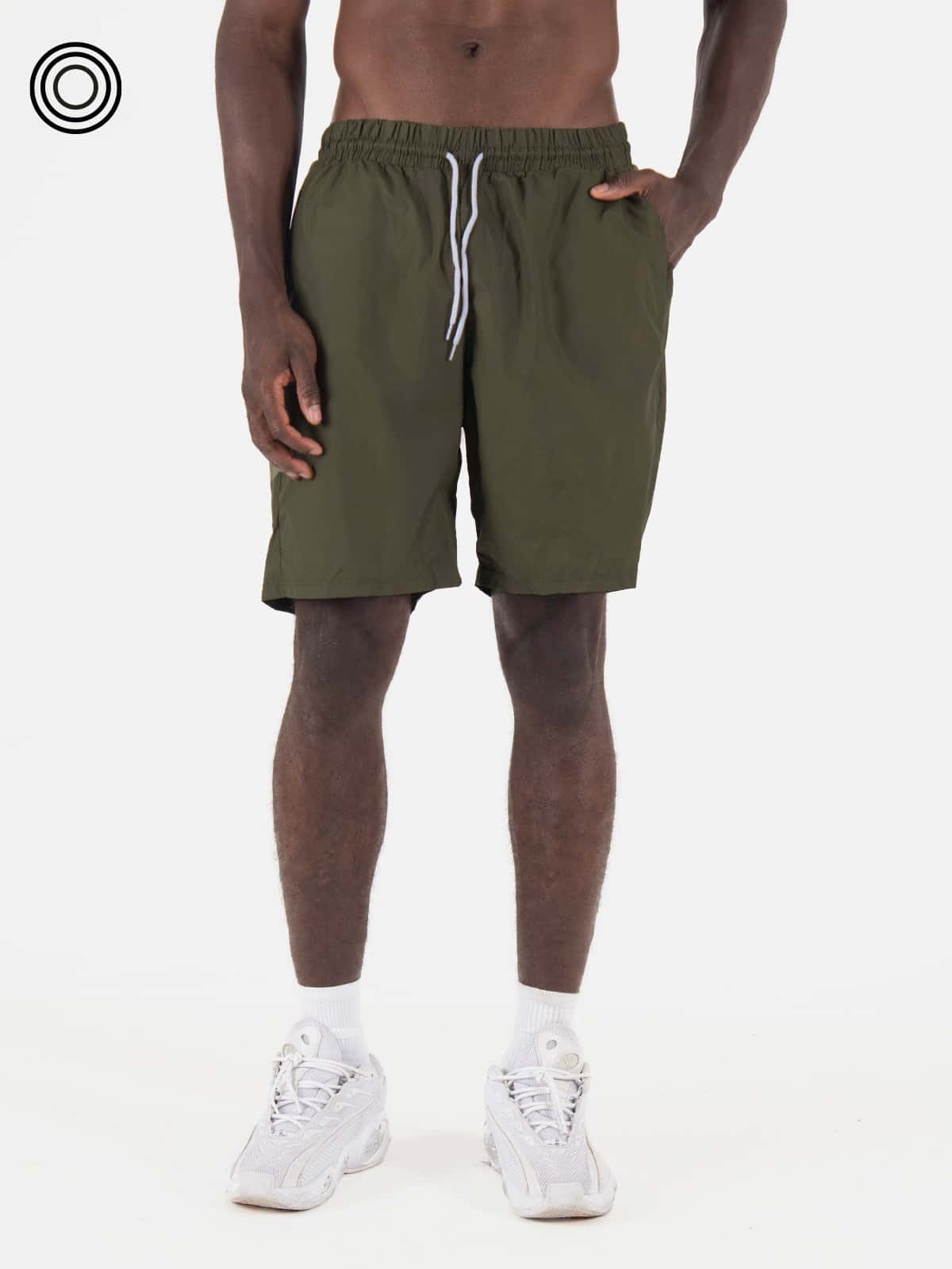 Pantaloneta robert army verde militar