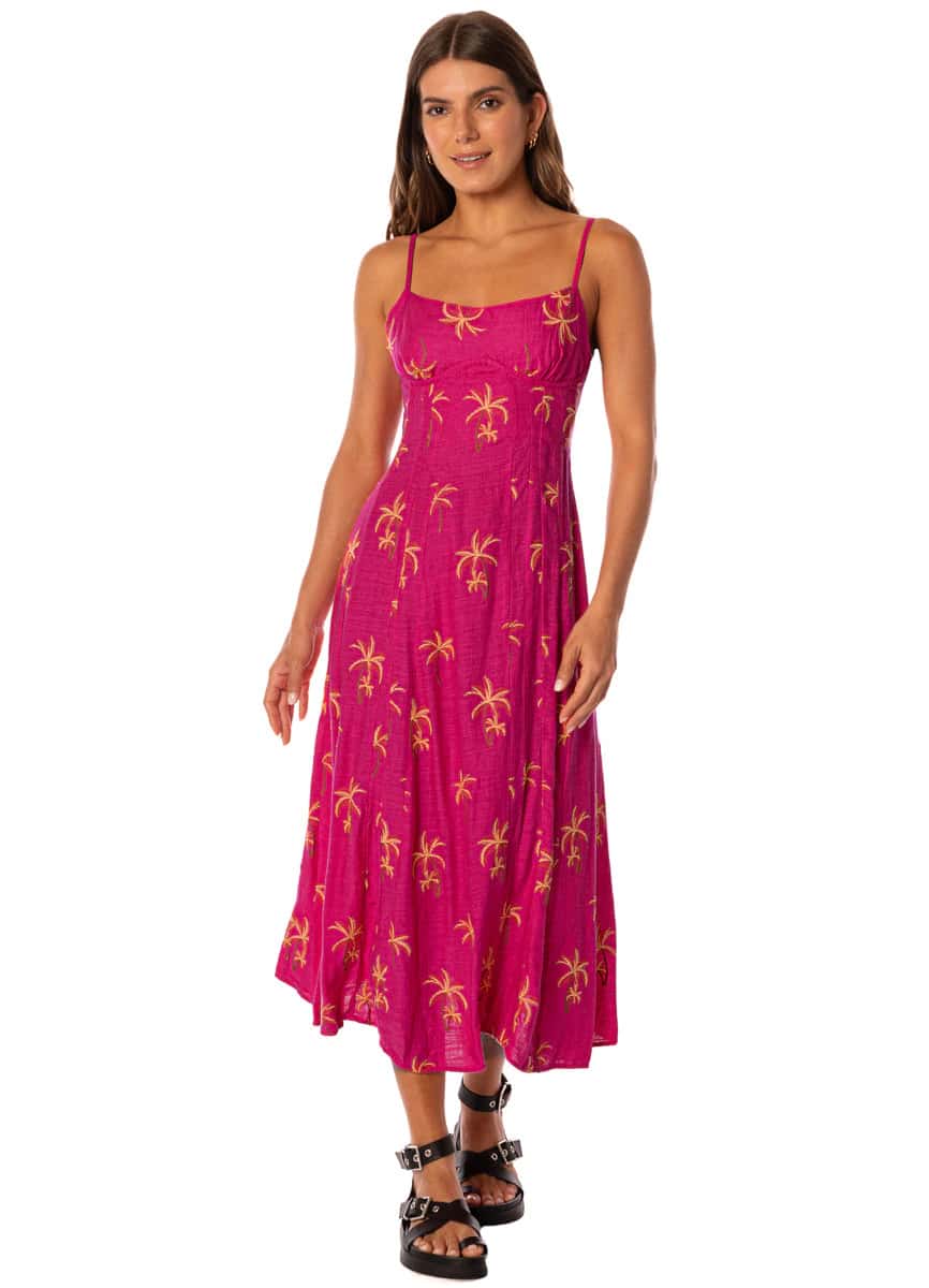 Maaji Sunset Palm Lupine Long Dress