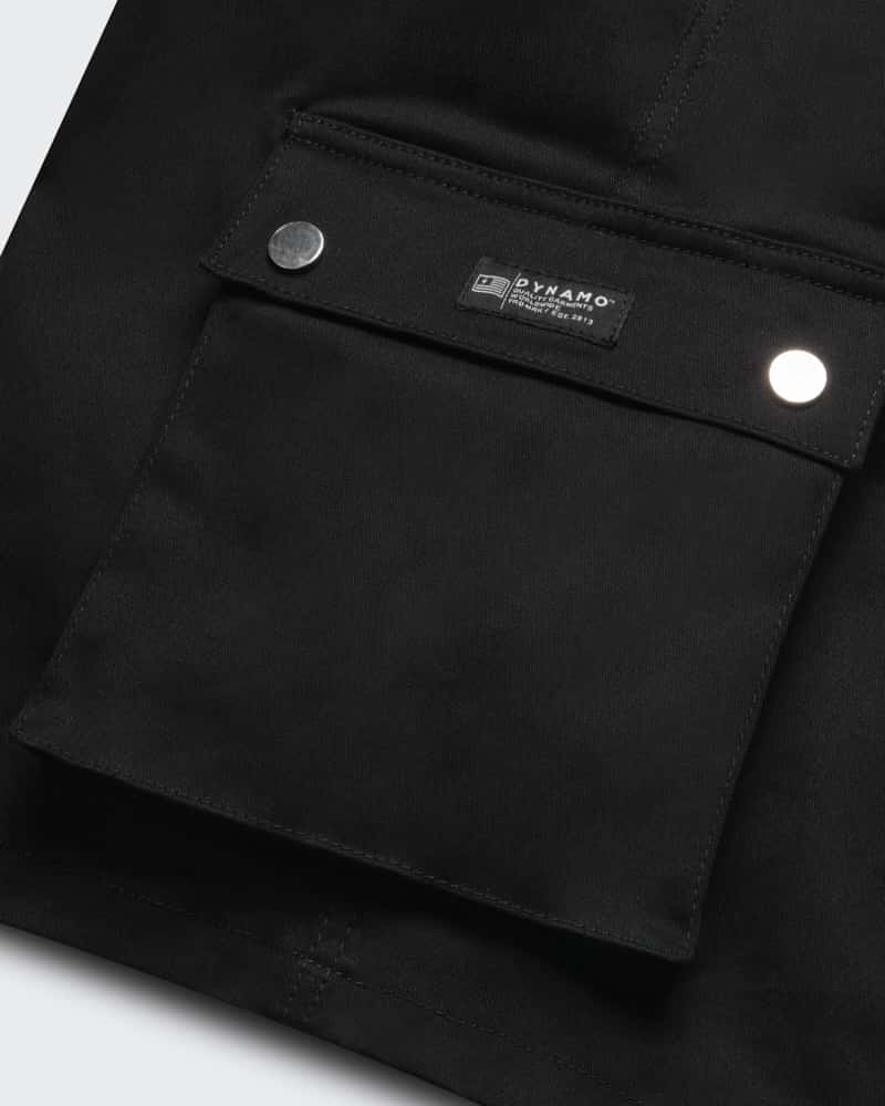 Bermuda Regular Black Streetwear - miniatura 2