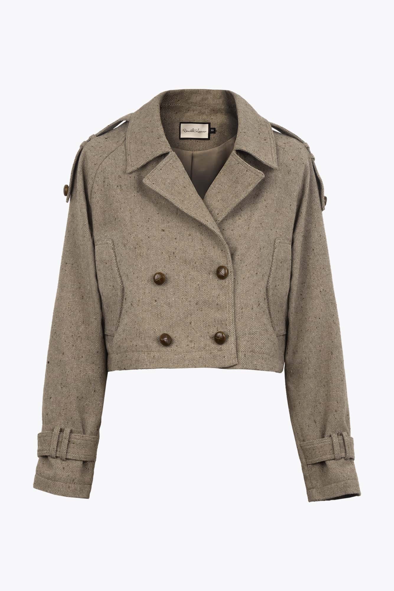 Chaqueta Contorno Café