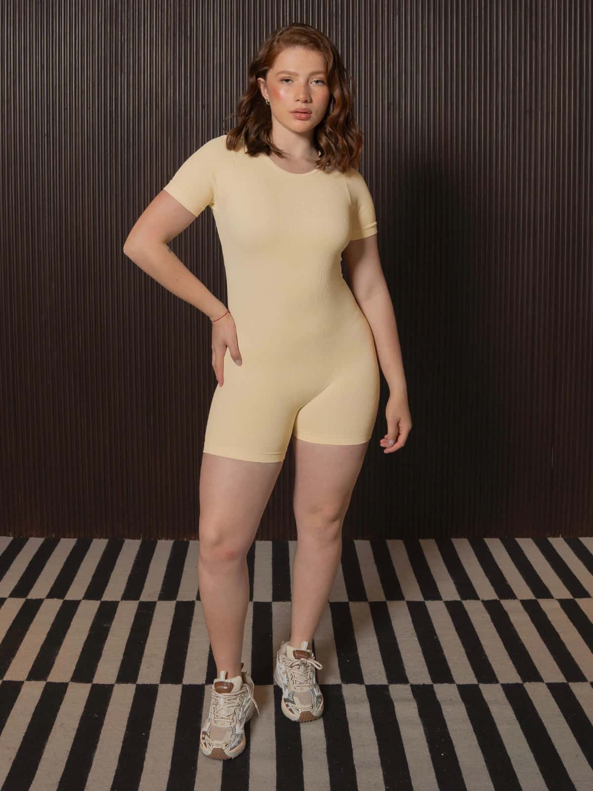 Amore enterizo seamless corto butter