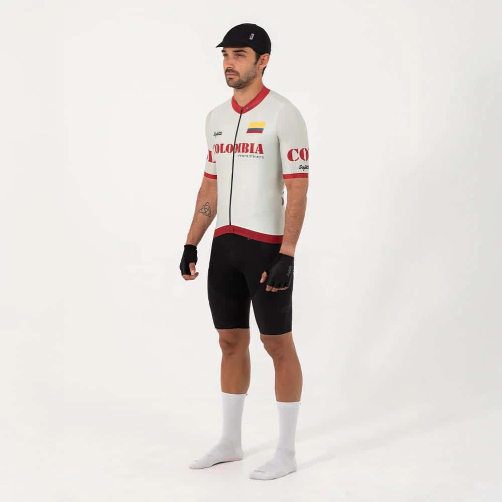 CAMISA CICLISMO MANGA CORTA COLOMBIA 51 PARA HOMBRE - miniatura 3