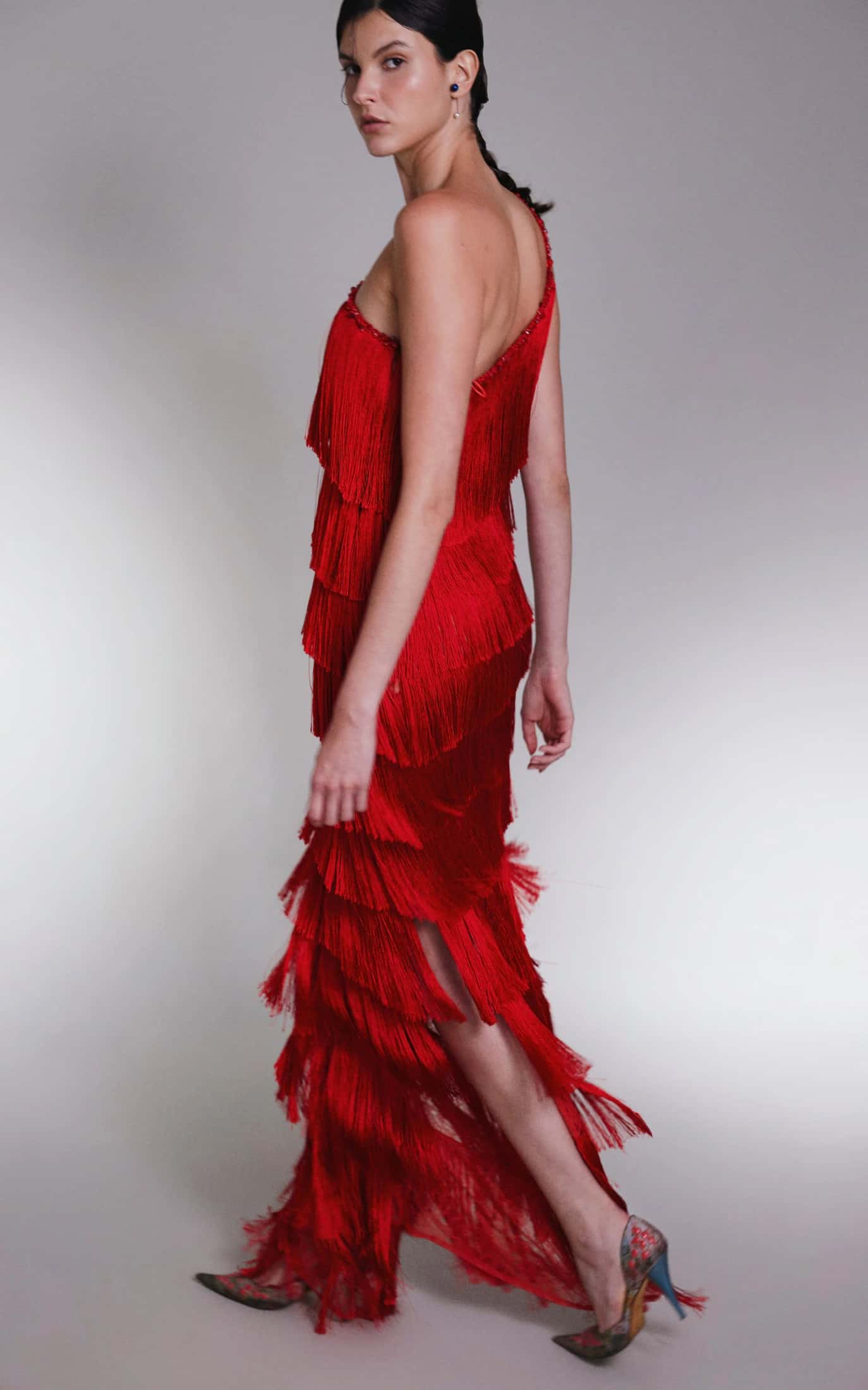 Isidora Red Dress - miniatura 3