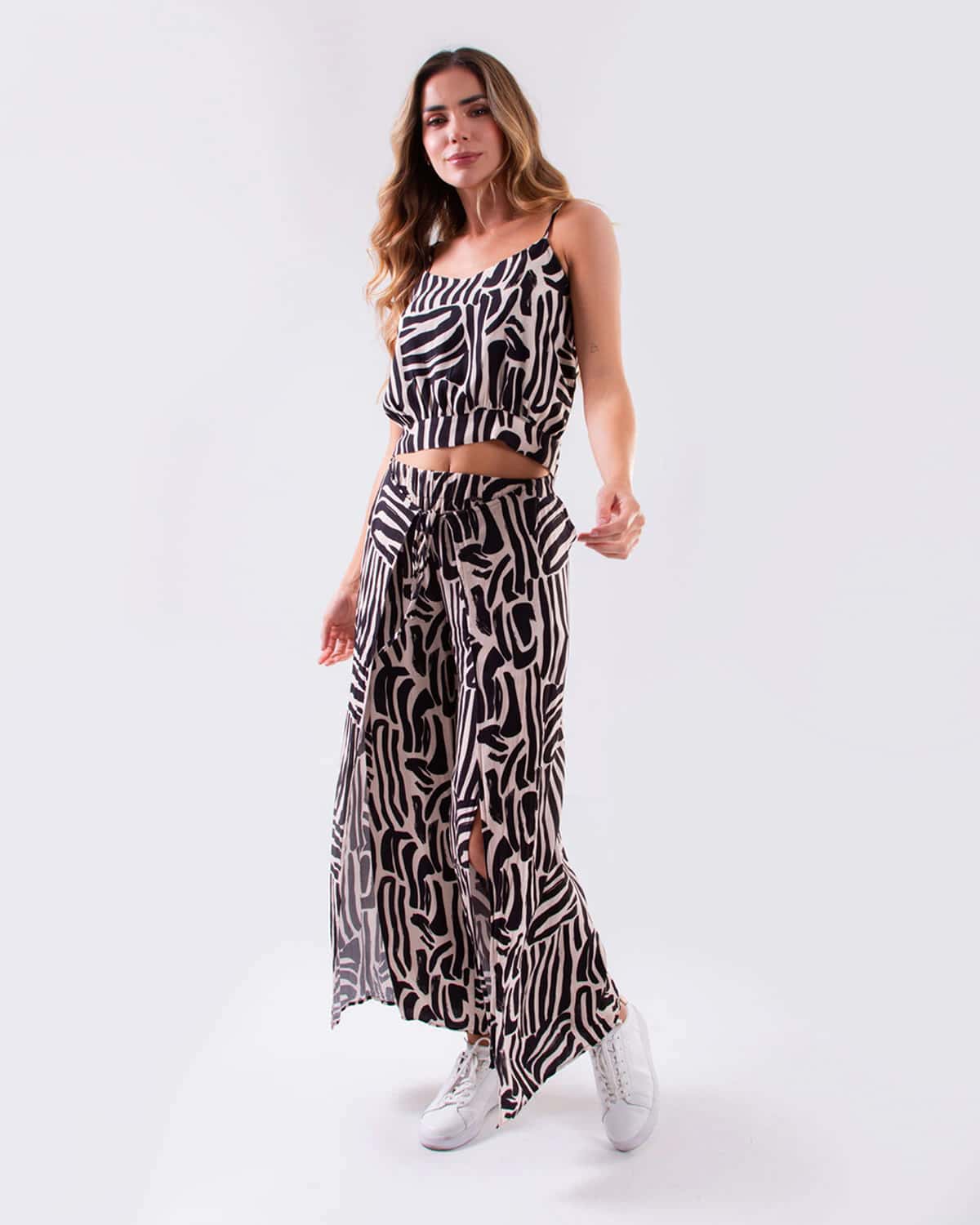 Pantalon estampado para mujer