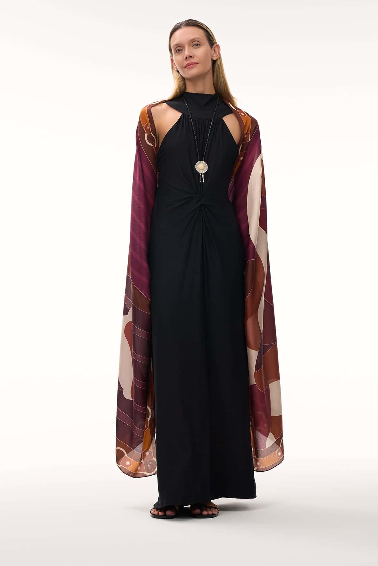 Rosales Jersey Maxi Dress / Black