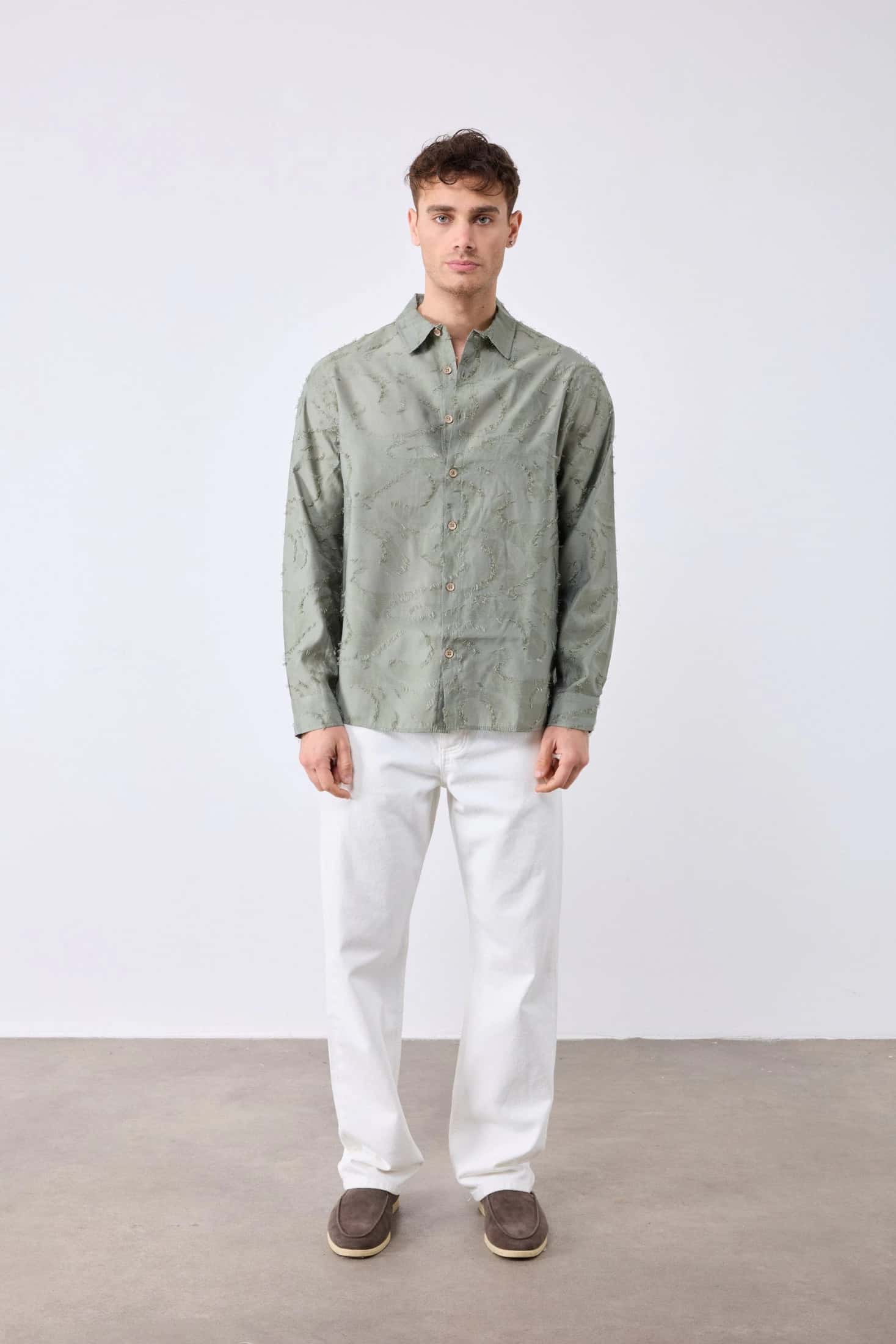CAMISA LALELI OLIVA