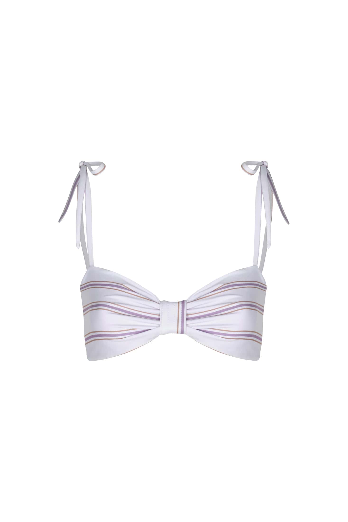 San Miguel Top / Lilac Stripes
