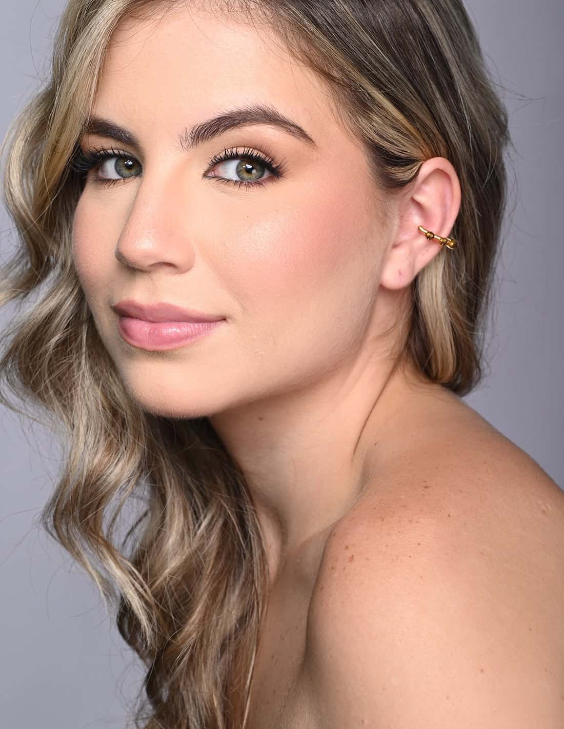 Ear Cuff Jazmin Golden
