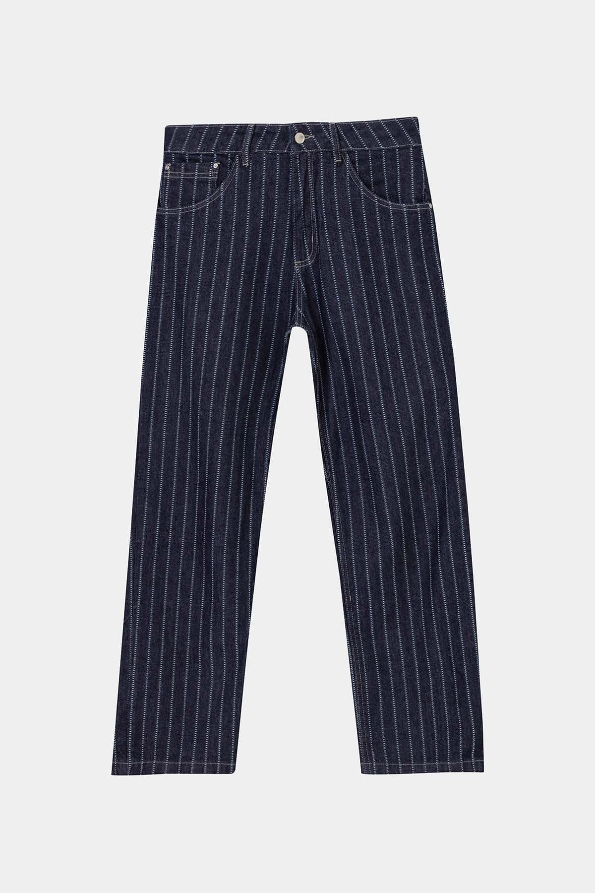 STRIPED JEANS