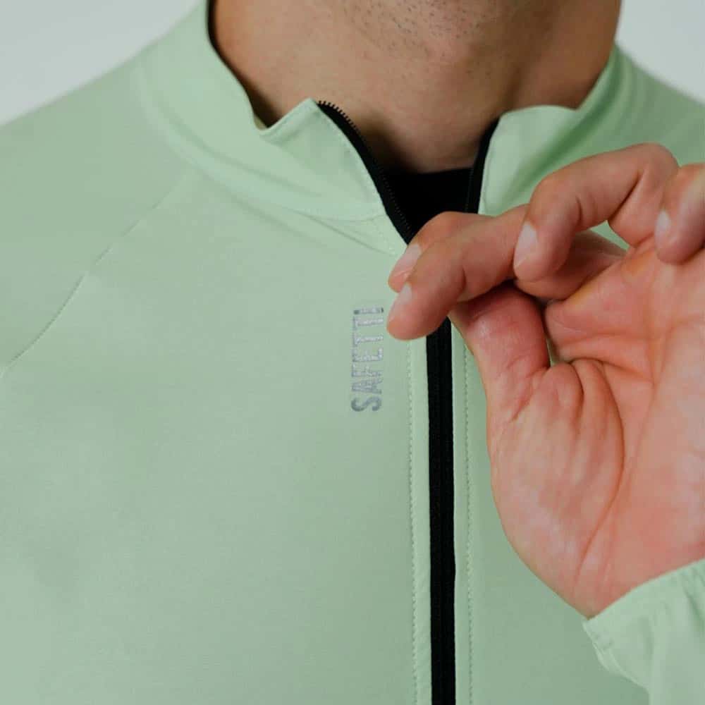 CHAQUETA RUNNING AQUALITE VERDE CLARO PARA HOMBRE - miniatura 3