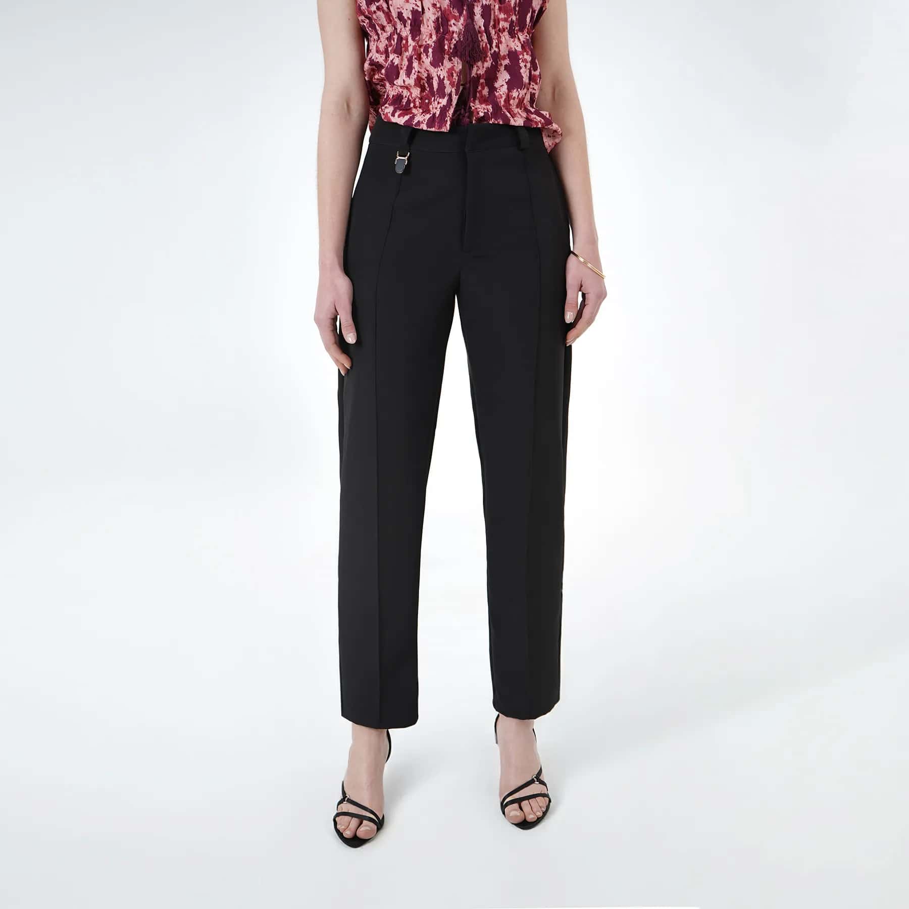 Pantalon Tiro Alto Bota Recta
