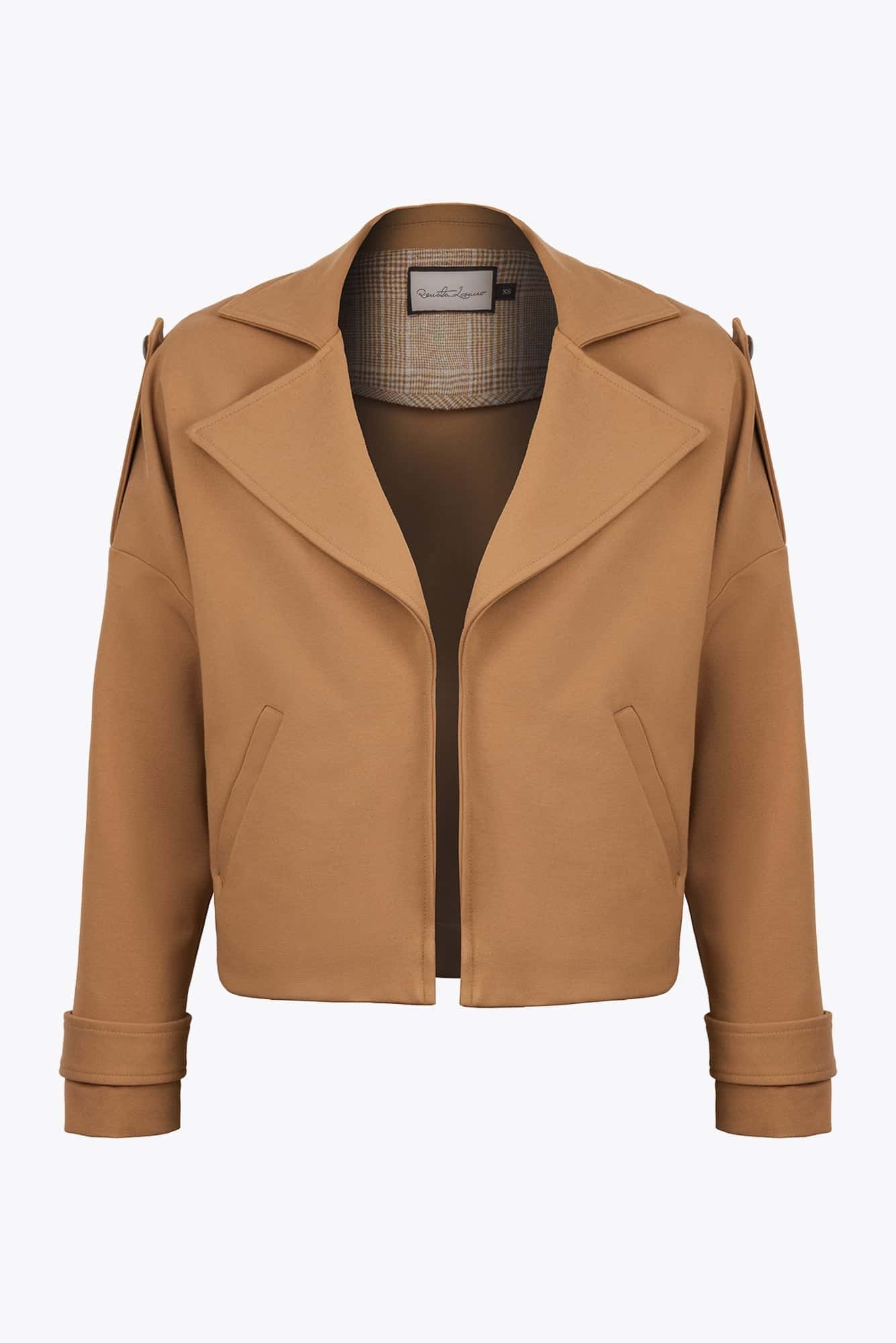 Chaqueta Efecto Camel