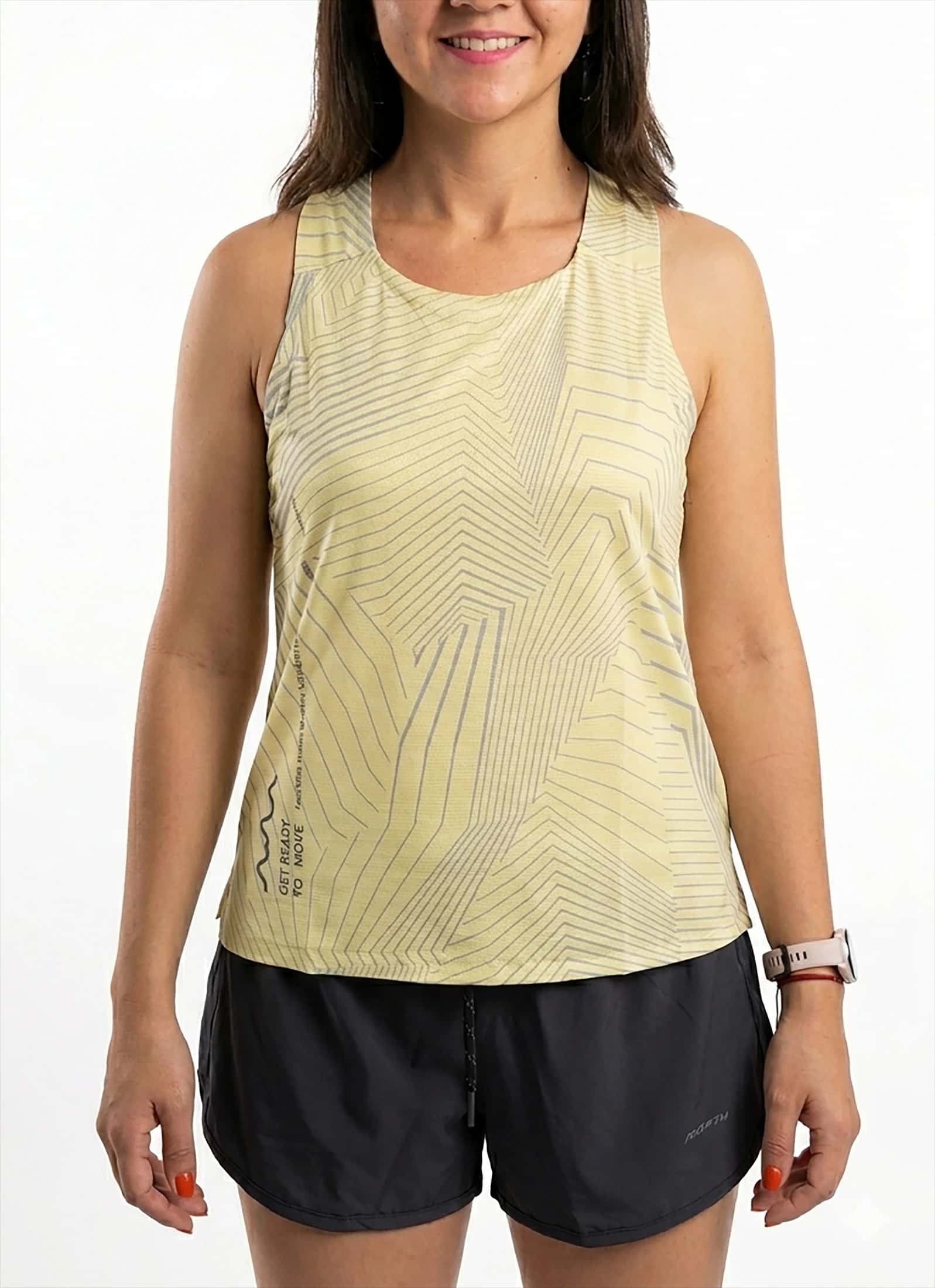 Tank Amarillo Femenino