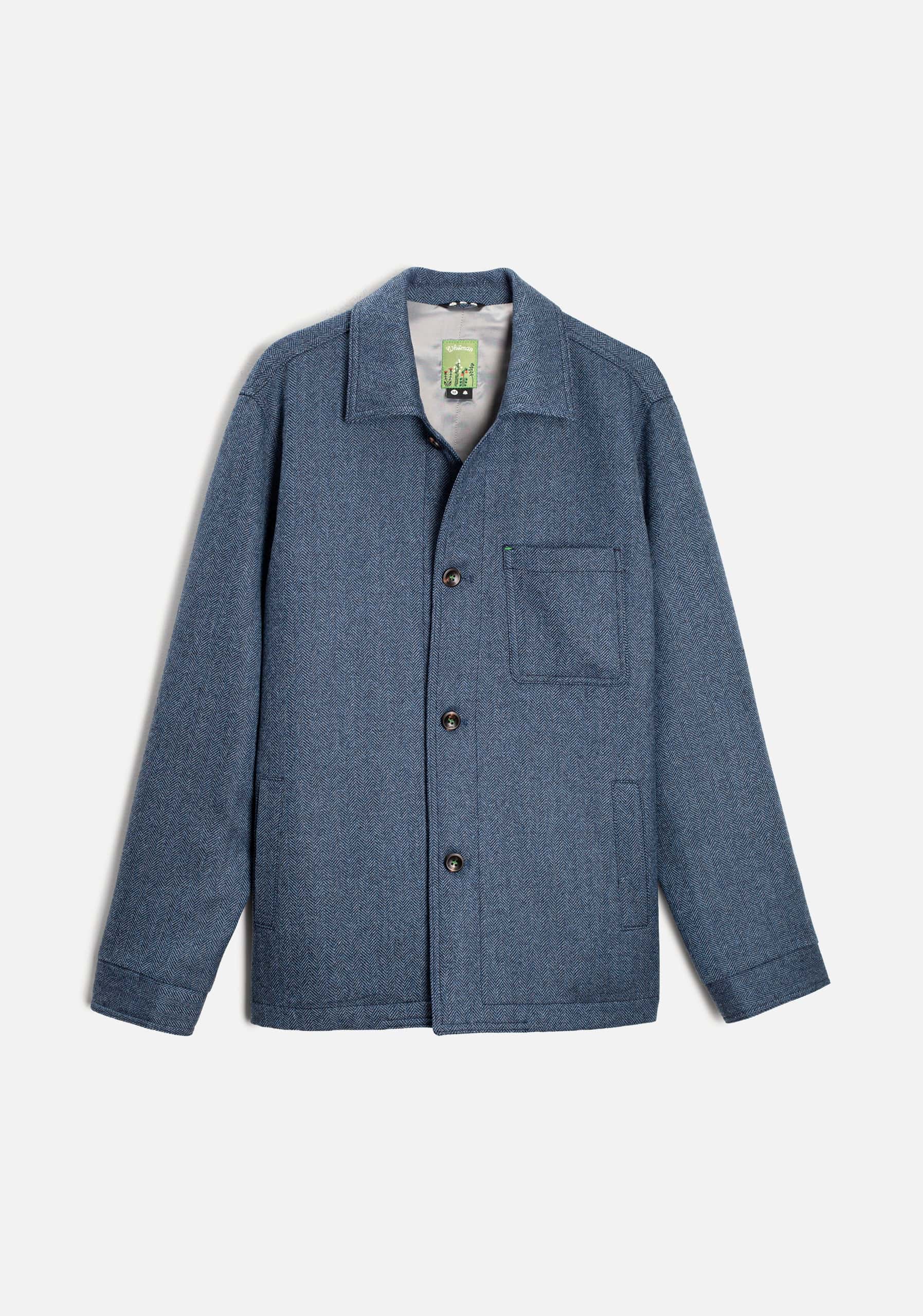 Chaqueta H Clapton Espina Azul Medio