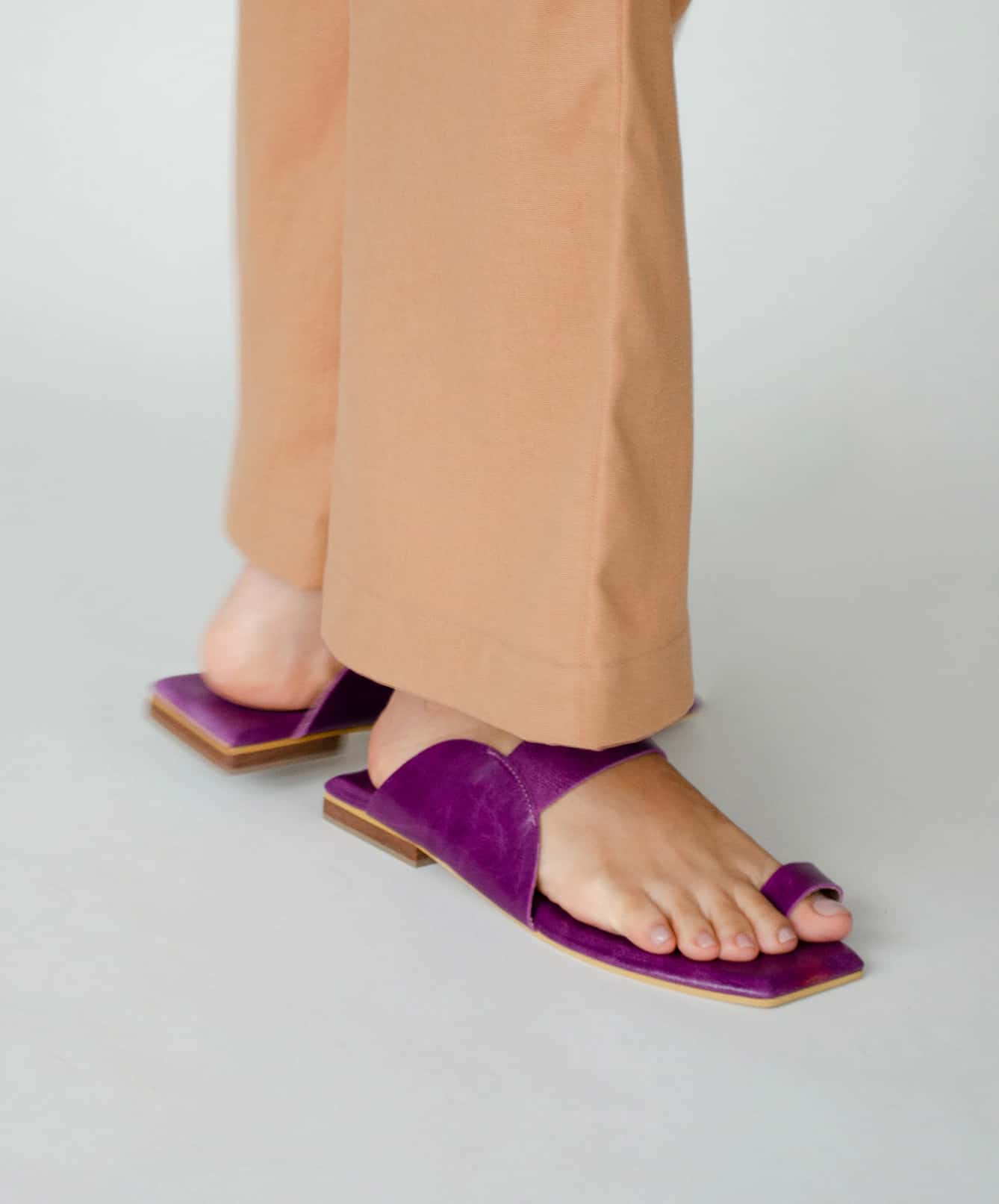 The Roca Sandal | Morado Dahlia