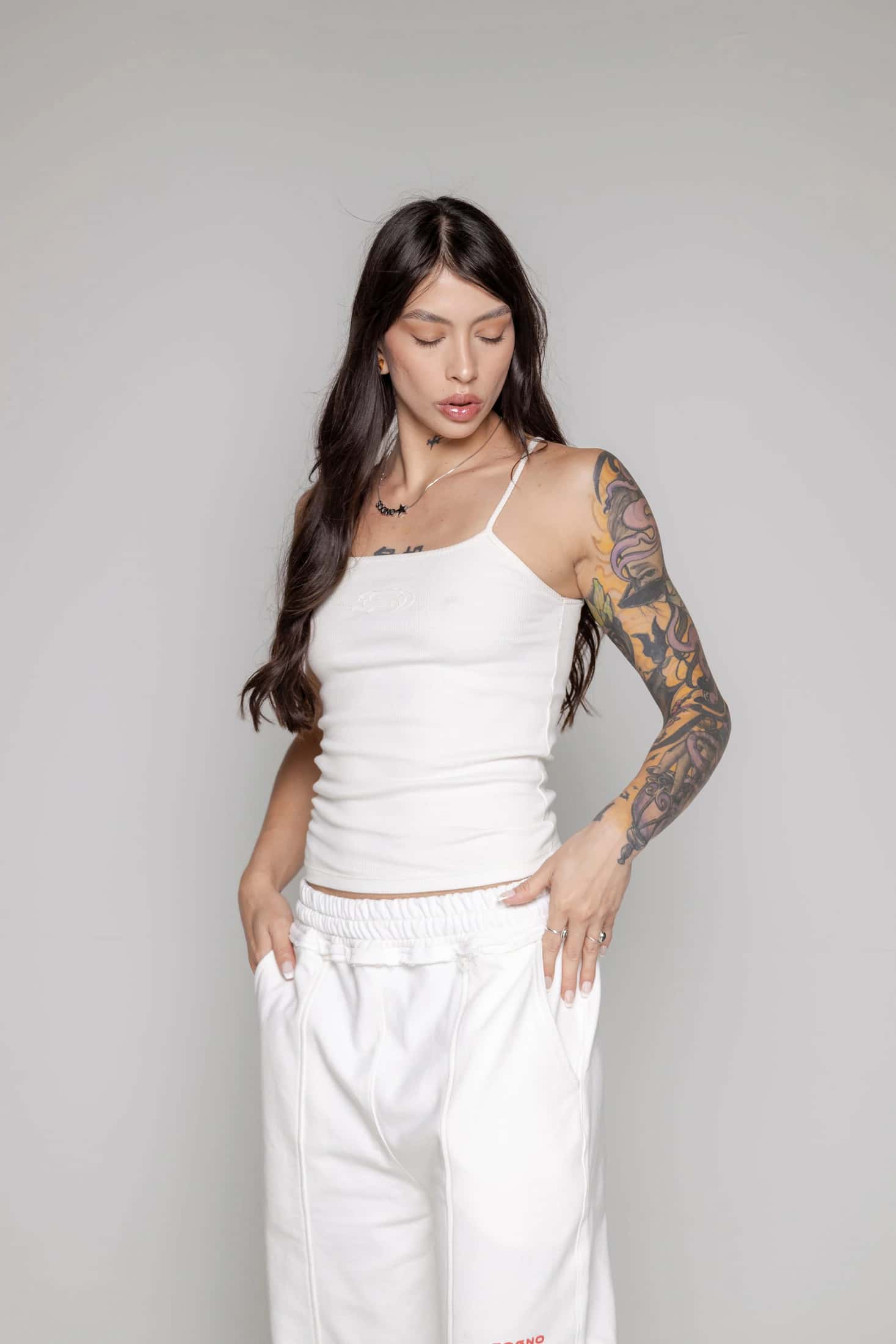 Top Courage Tirantes-Beige