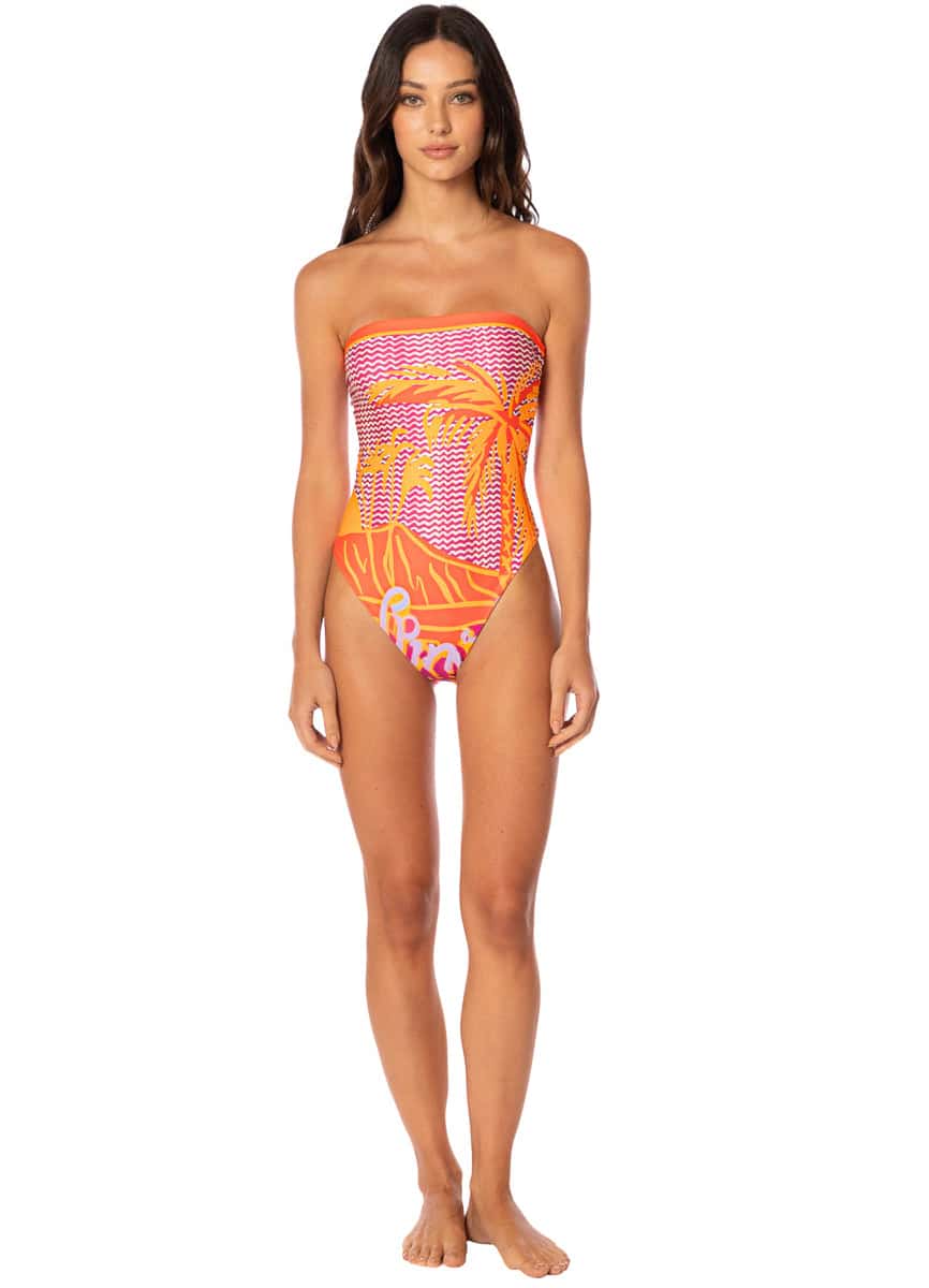 Maaji Aloha Dream Ohana Signature Cut Bandeau One Piece - miniatura 2