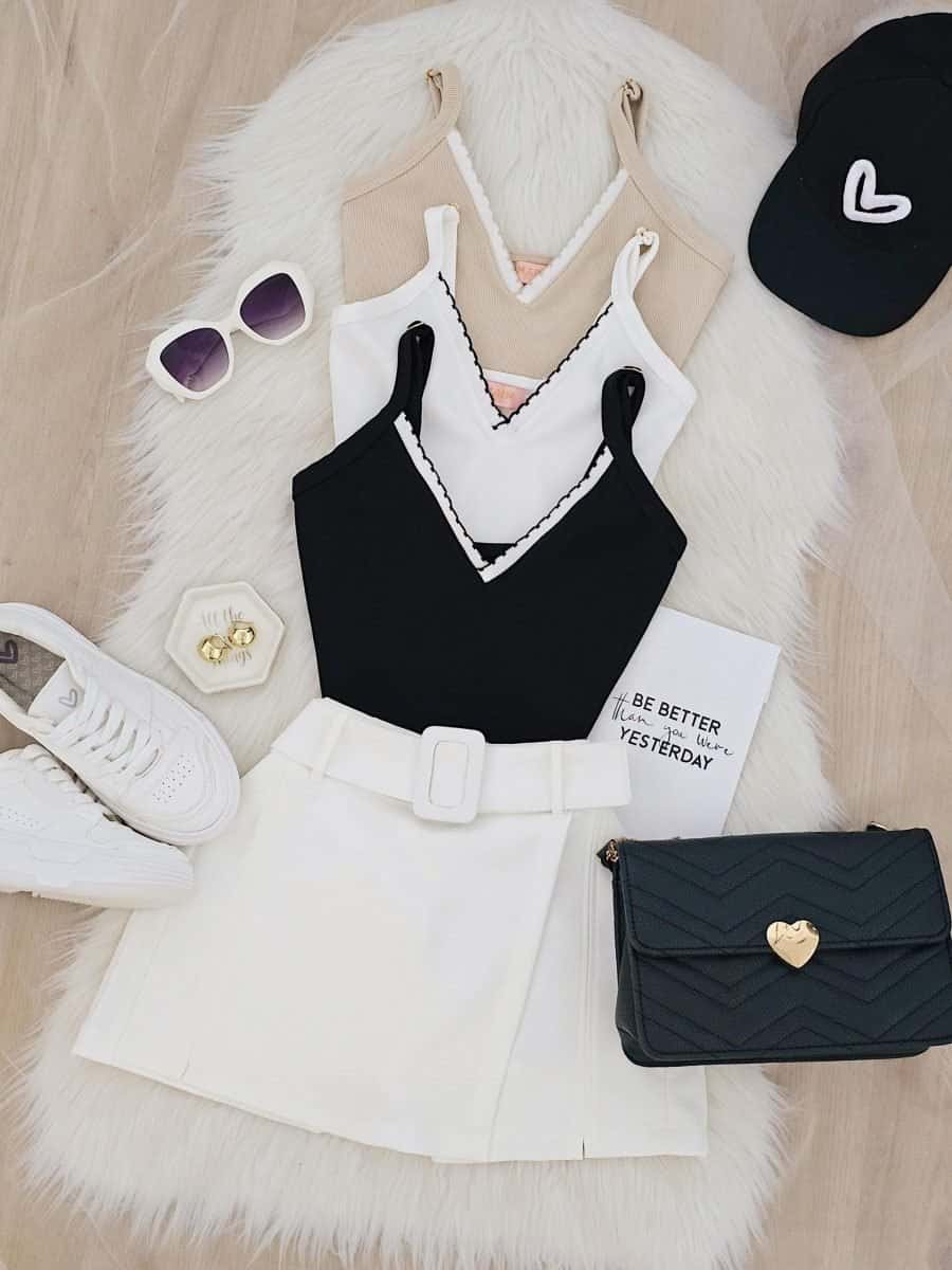 Blusa cariñosa (Negra)