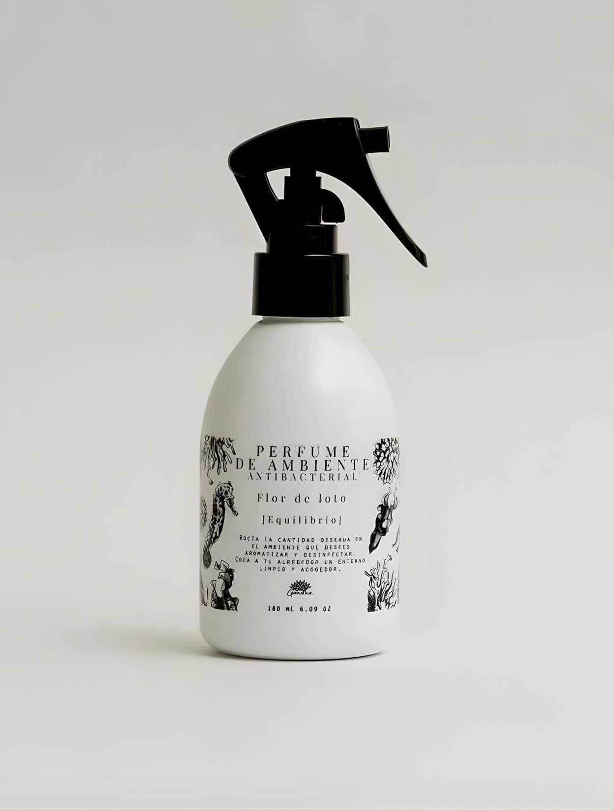 PERFUME DE AMBIENTE ANTIBACTERIAL FLOR DE LOTO 180 ML