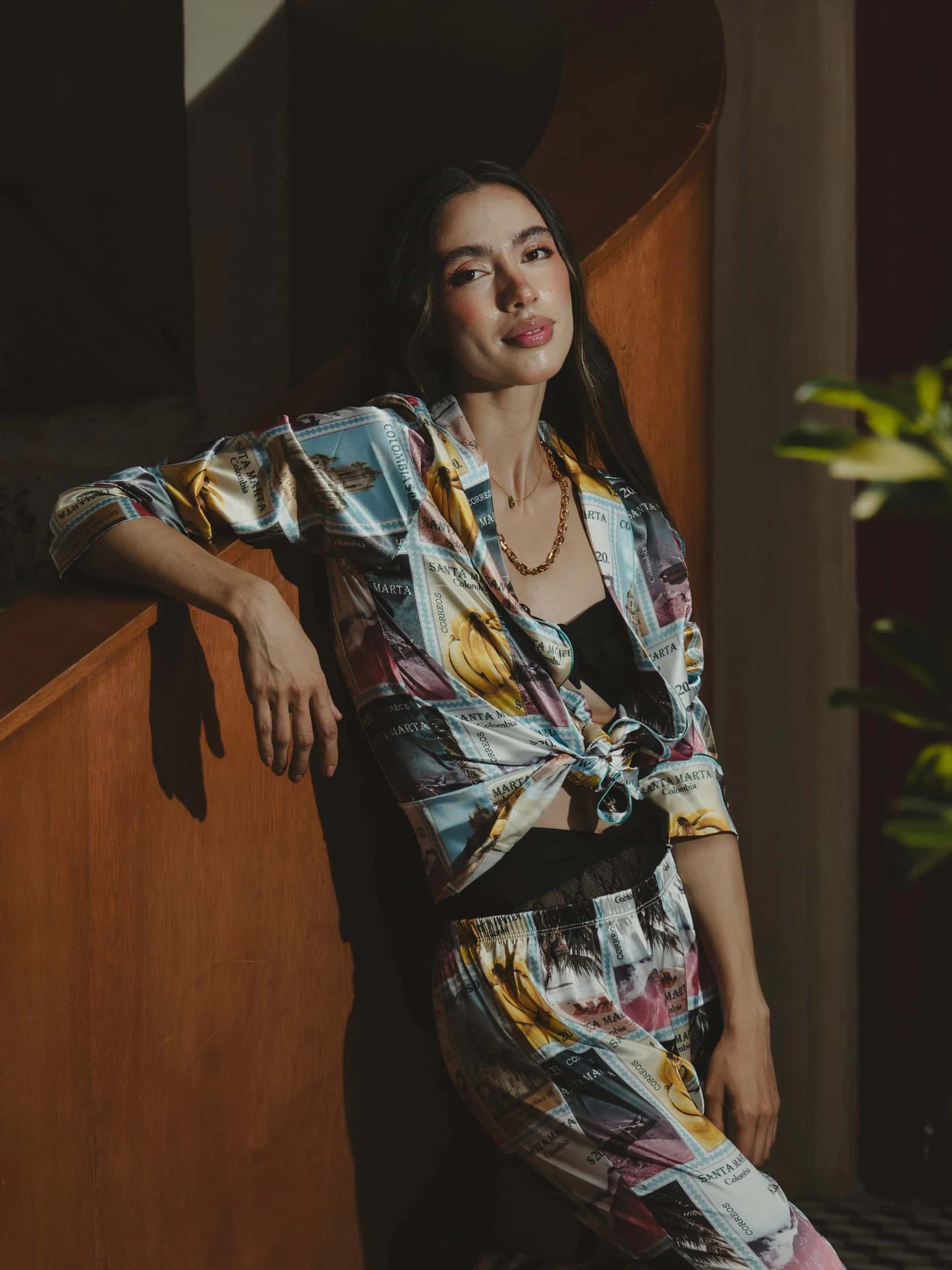 PIJAMA PANTALON SANTA MARTA 500 AÑOS