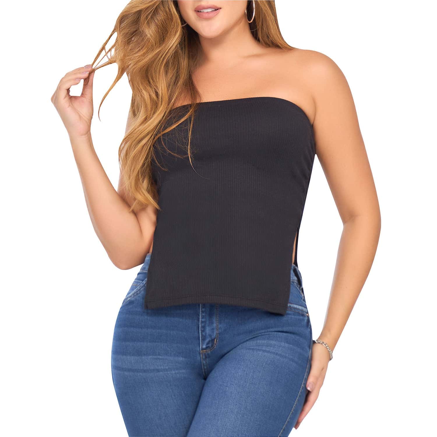 Blusa Gala Negro Croydon para Mujer