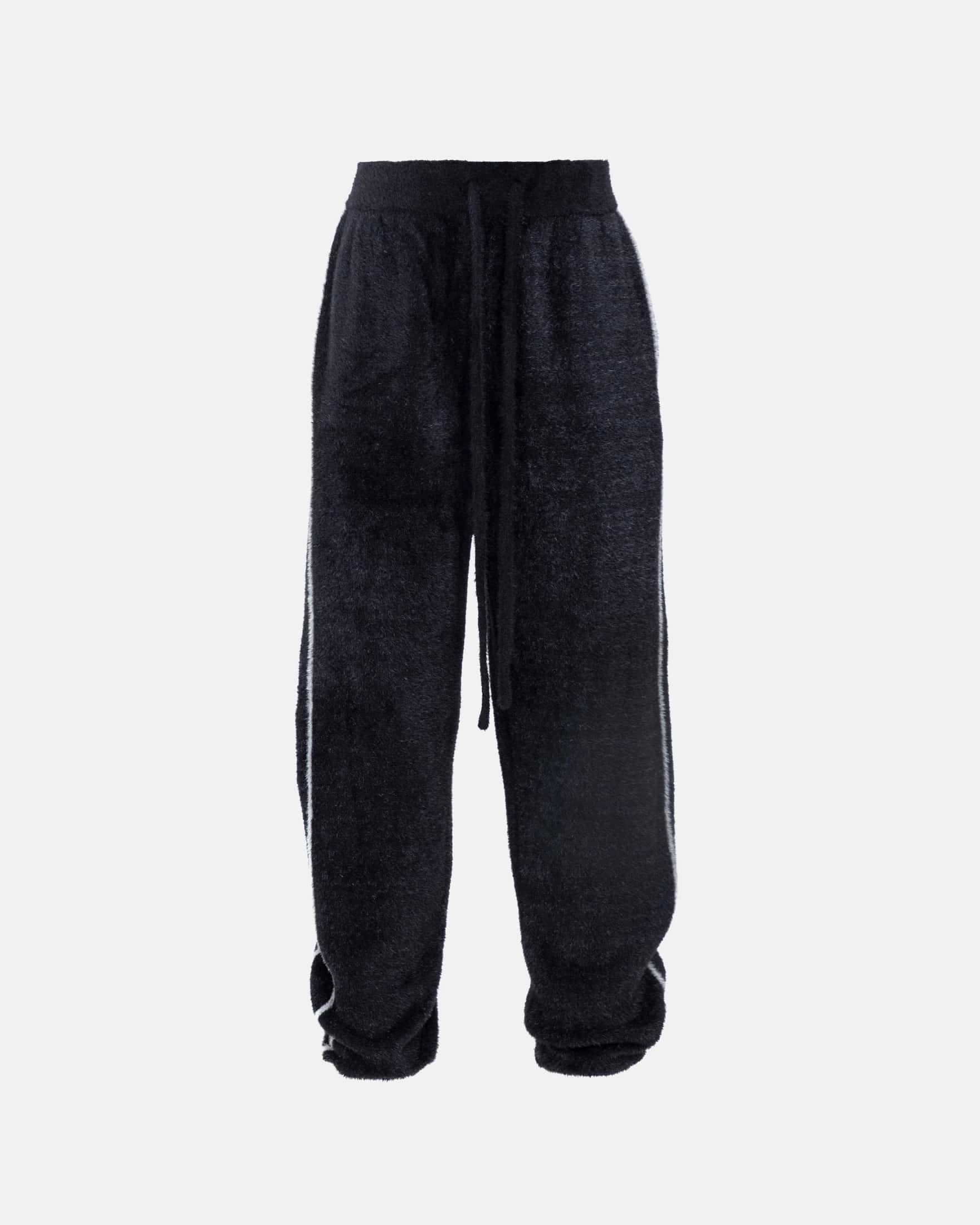 Basics Knit Pants Bone/Black