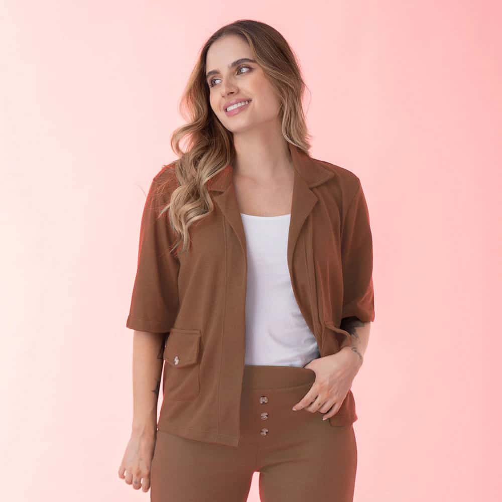 Chaqueta Manga Corta Verde Militar