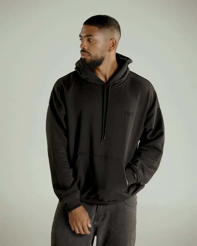 Hoodie Classic Men Negro - miniatura 4