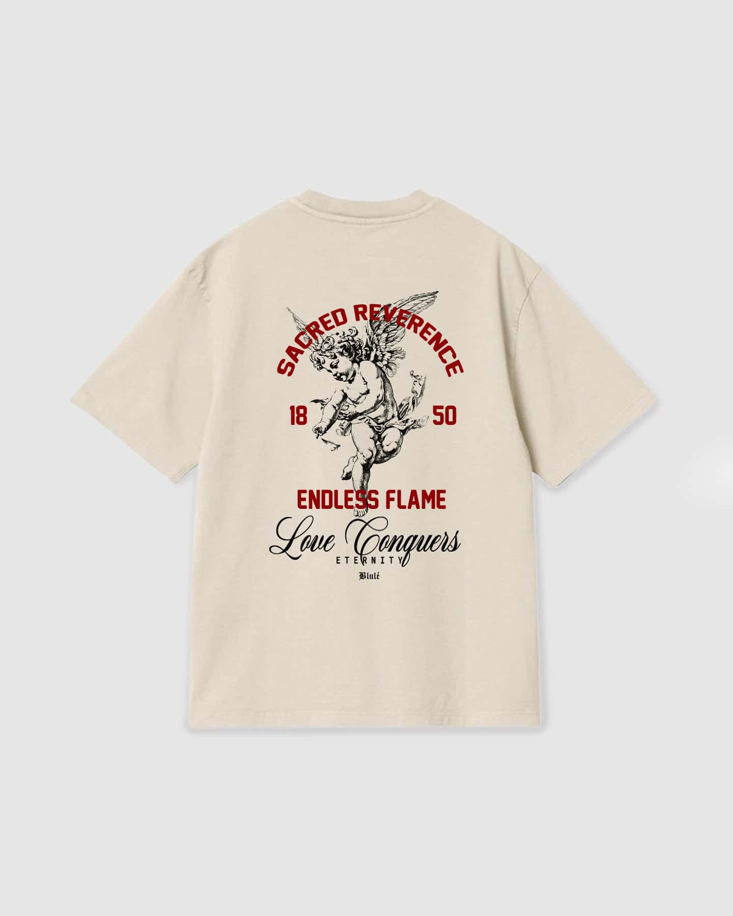 Oversized T Shirt Reverence Black Vanilla