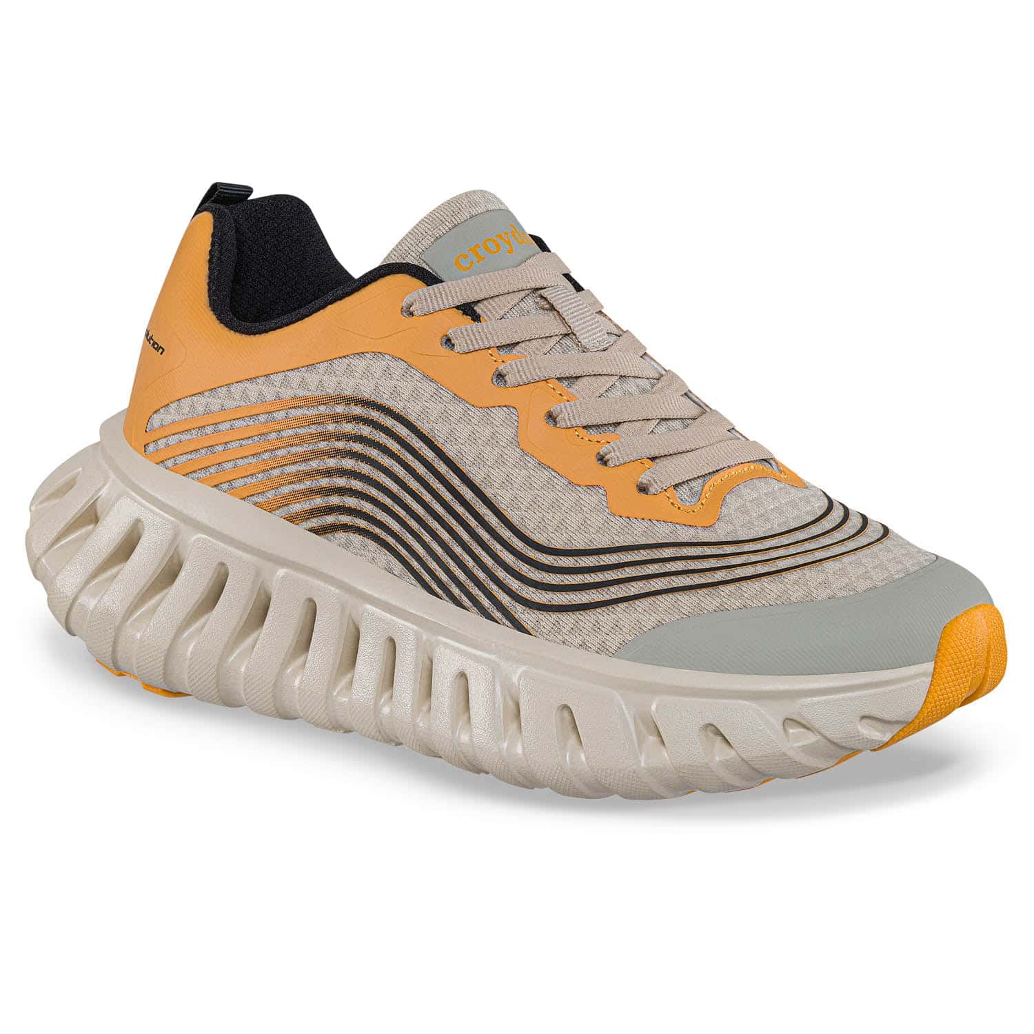 Tenis Running Cezod Naranja Croydon Para Mujer